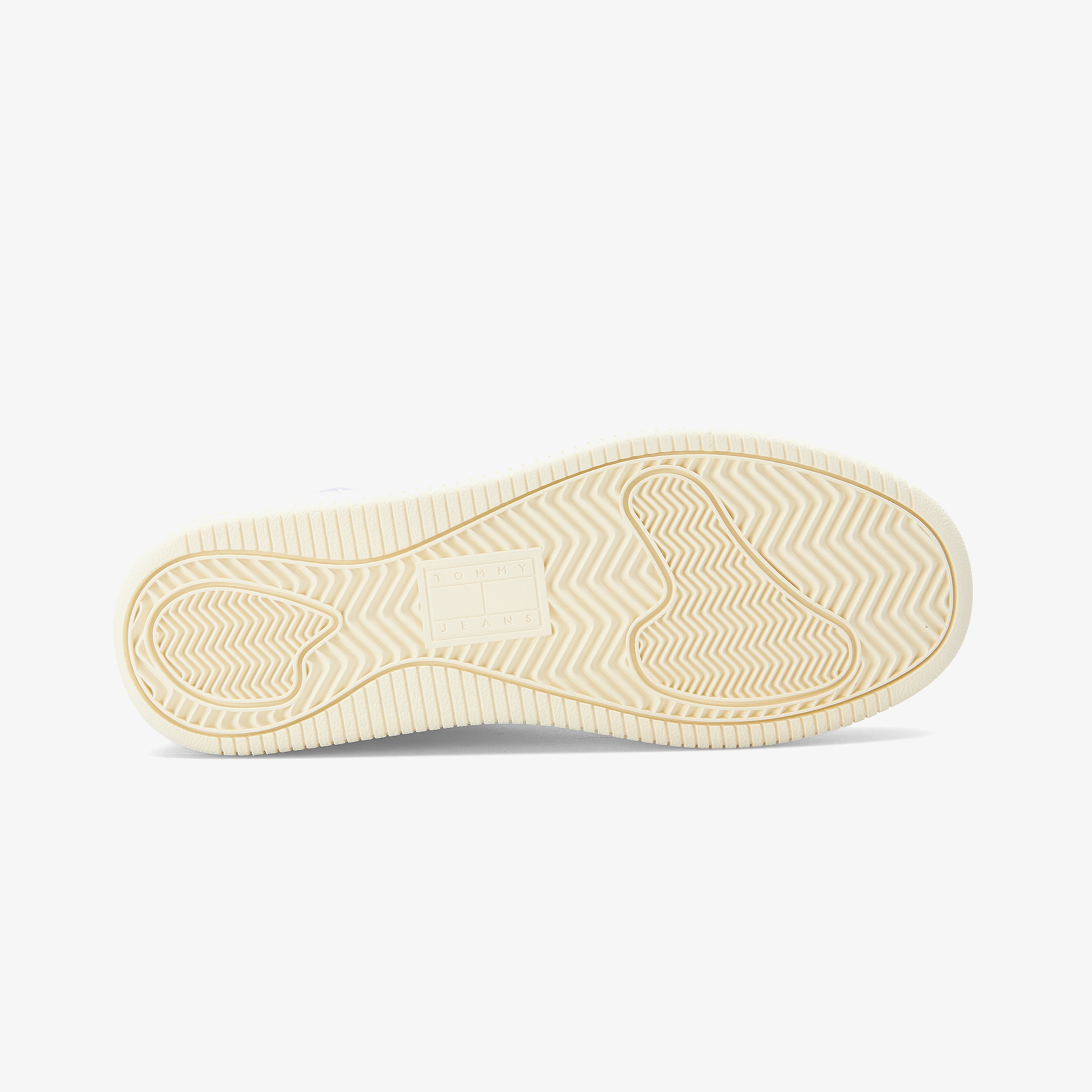 Tommy Jeans Retro Basket Kadın Beyaz/Mavi Spor Ayakkabı