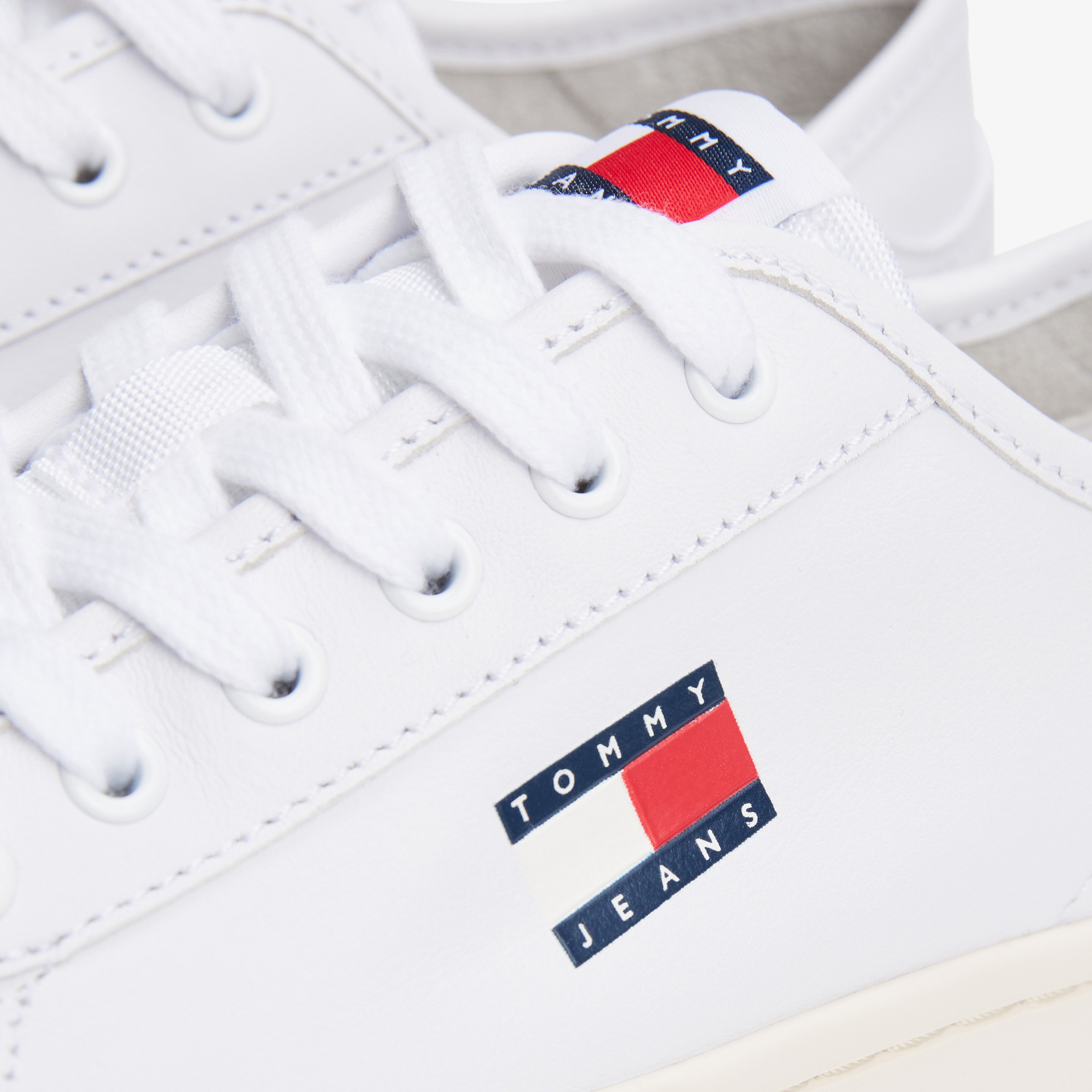 Tommy Jeans Court Low Kadın Beyaz Spor Ayakkabı