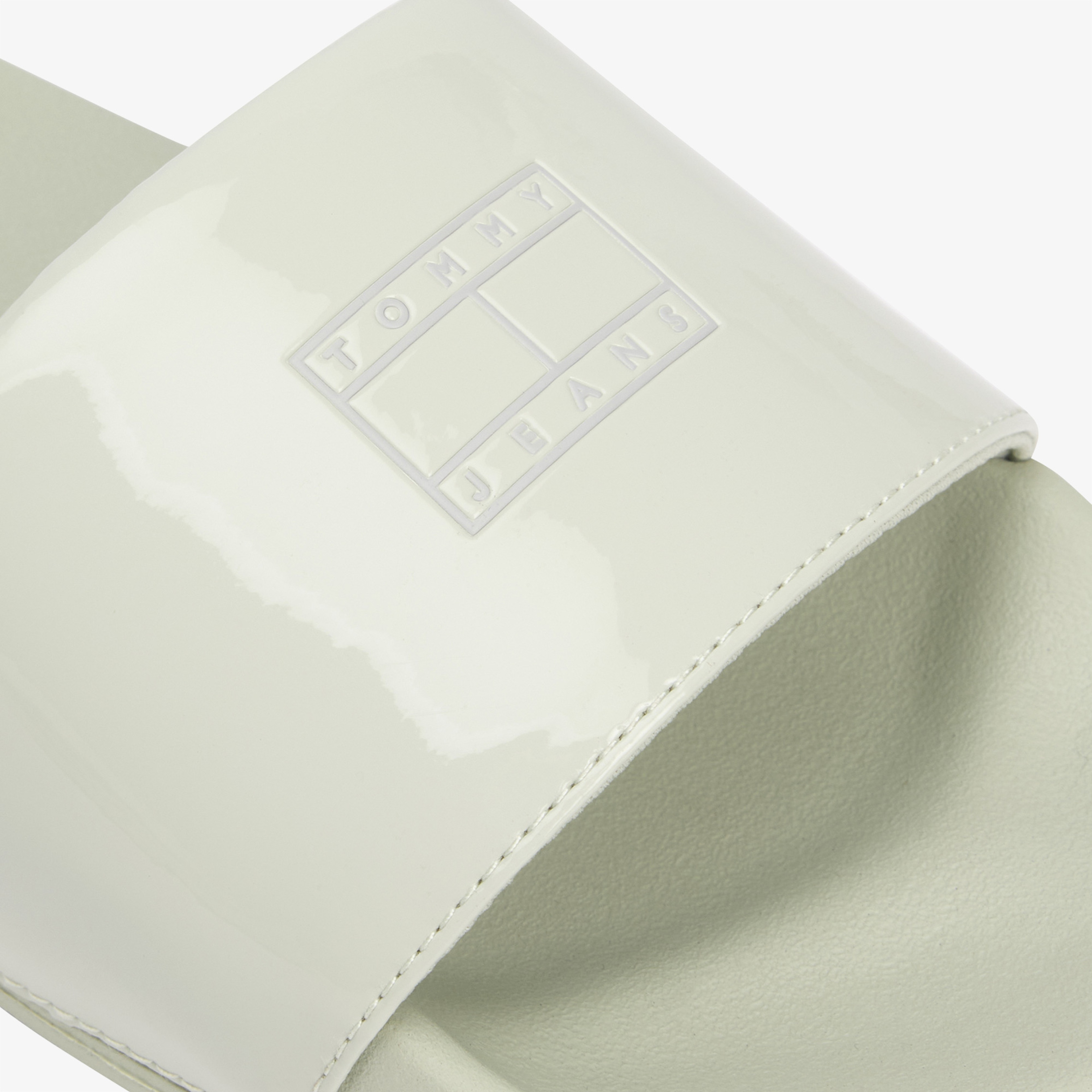 Tommy Jeans Flag Kadın Yeşil Terlik