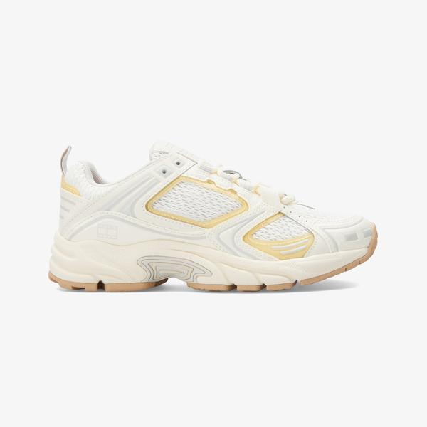 Tommy Hilfiger Fine Cleat Archive Runner Kadın Beyaz Spor Ayakkabı