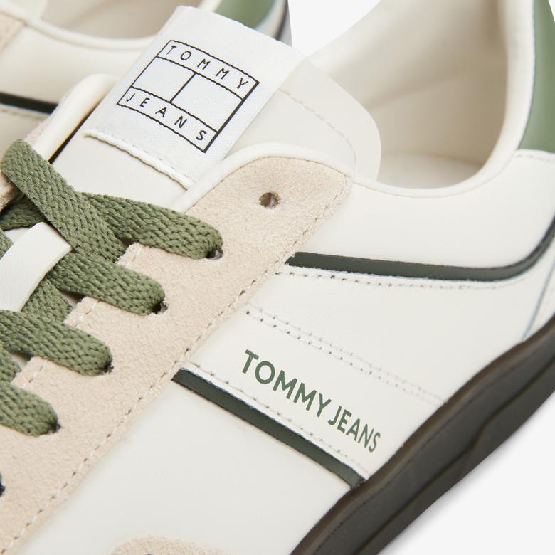 Tommy Jeans Süet Karışımlı Erkek Yeşil Spor Ayakkabı