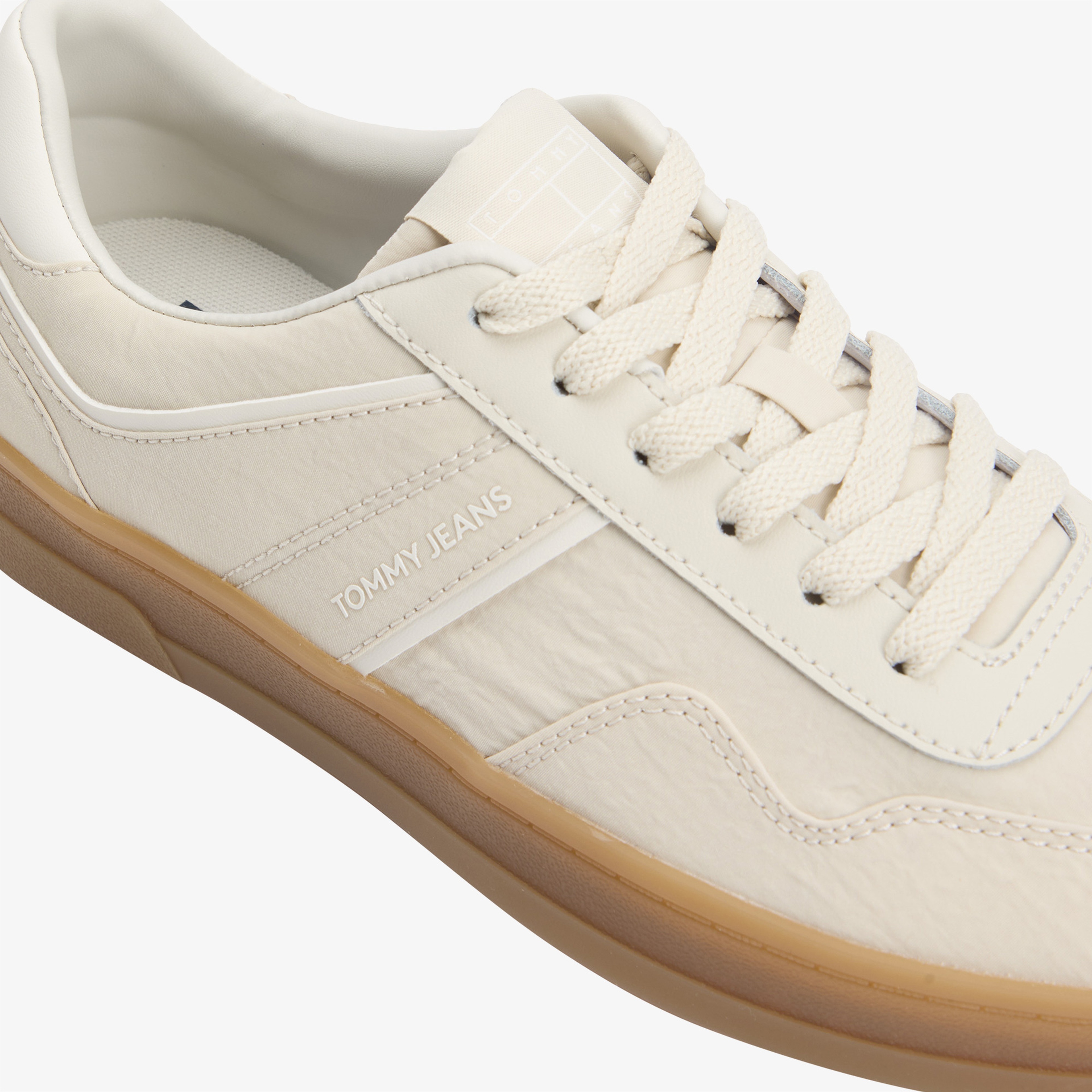 Tommy Hilfiger Greenwich Textile Kadın Bej Spor Ayakkabı