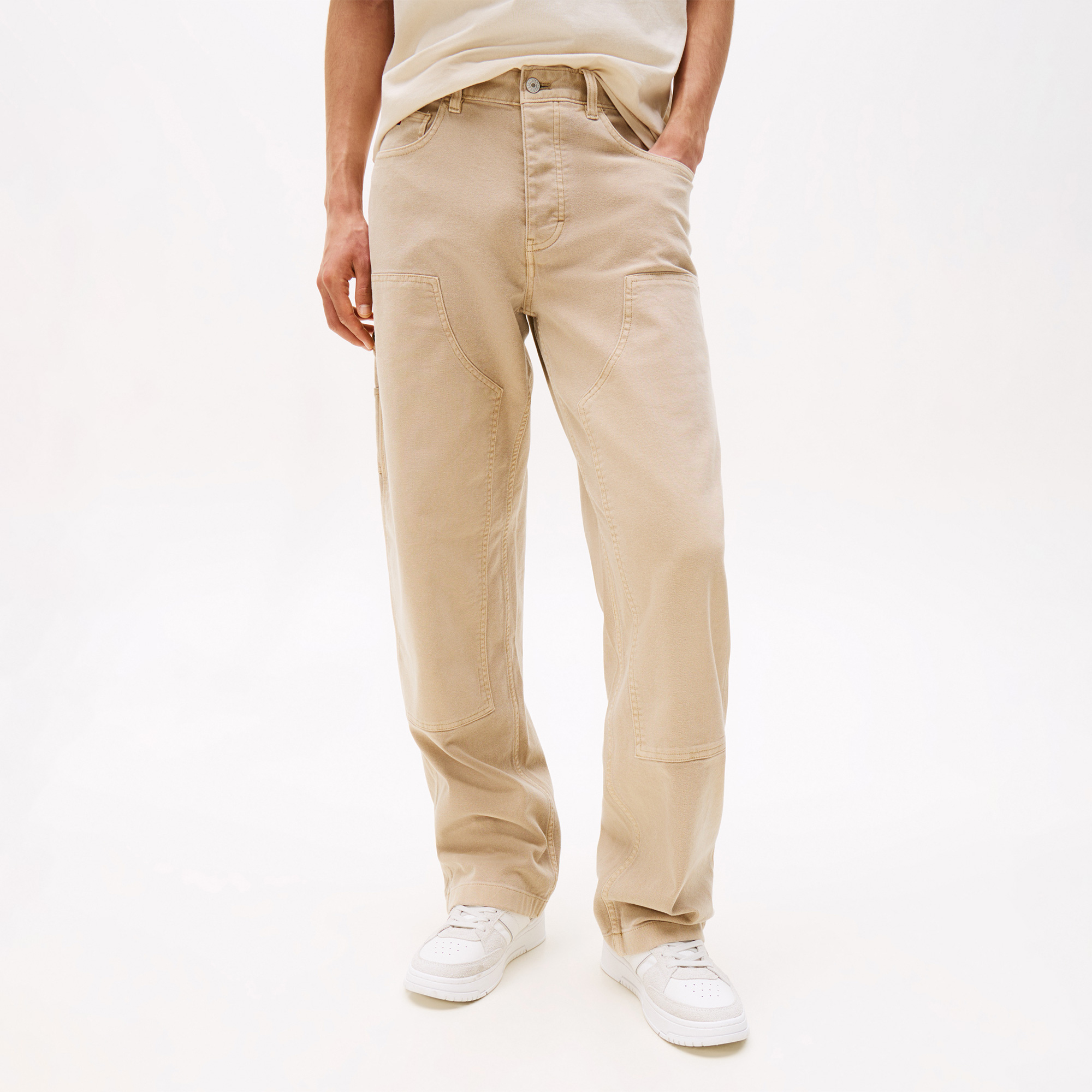 Tommy Hilfiger Jamie Carpenter Erkek Bej Pantolon