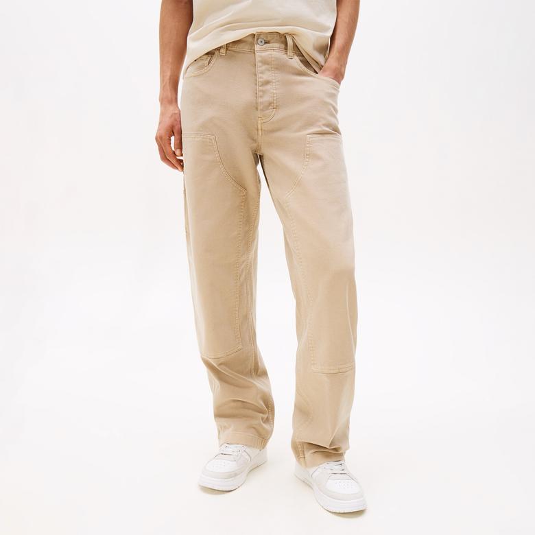 Tommy Hilfiger Jamie Carpenter Erkek Bej Pantolon