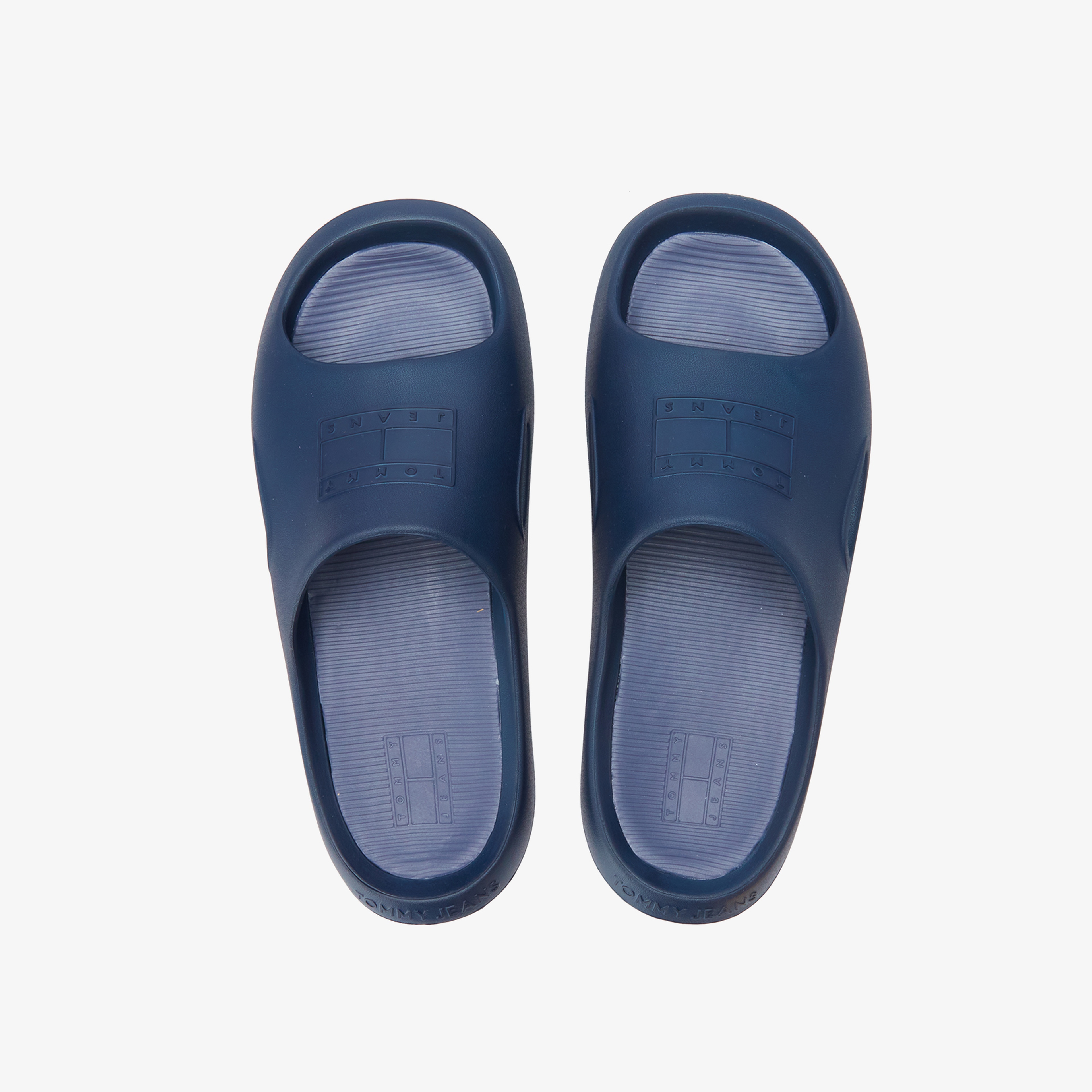 Tommy Hilfiger Logolu Erkek Lacivert Terlik