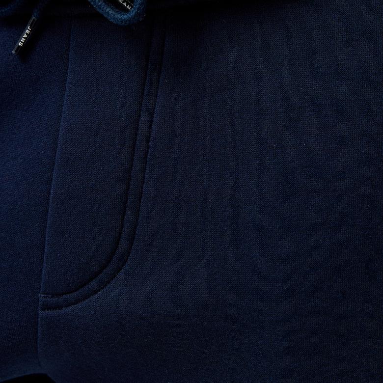 Tommy Hilfiger Jeans Slim Flag Erkek Lacivert Eşofman Altı