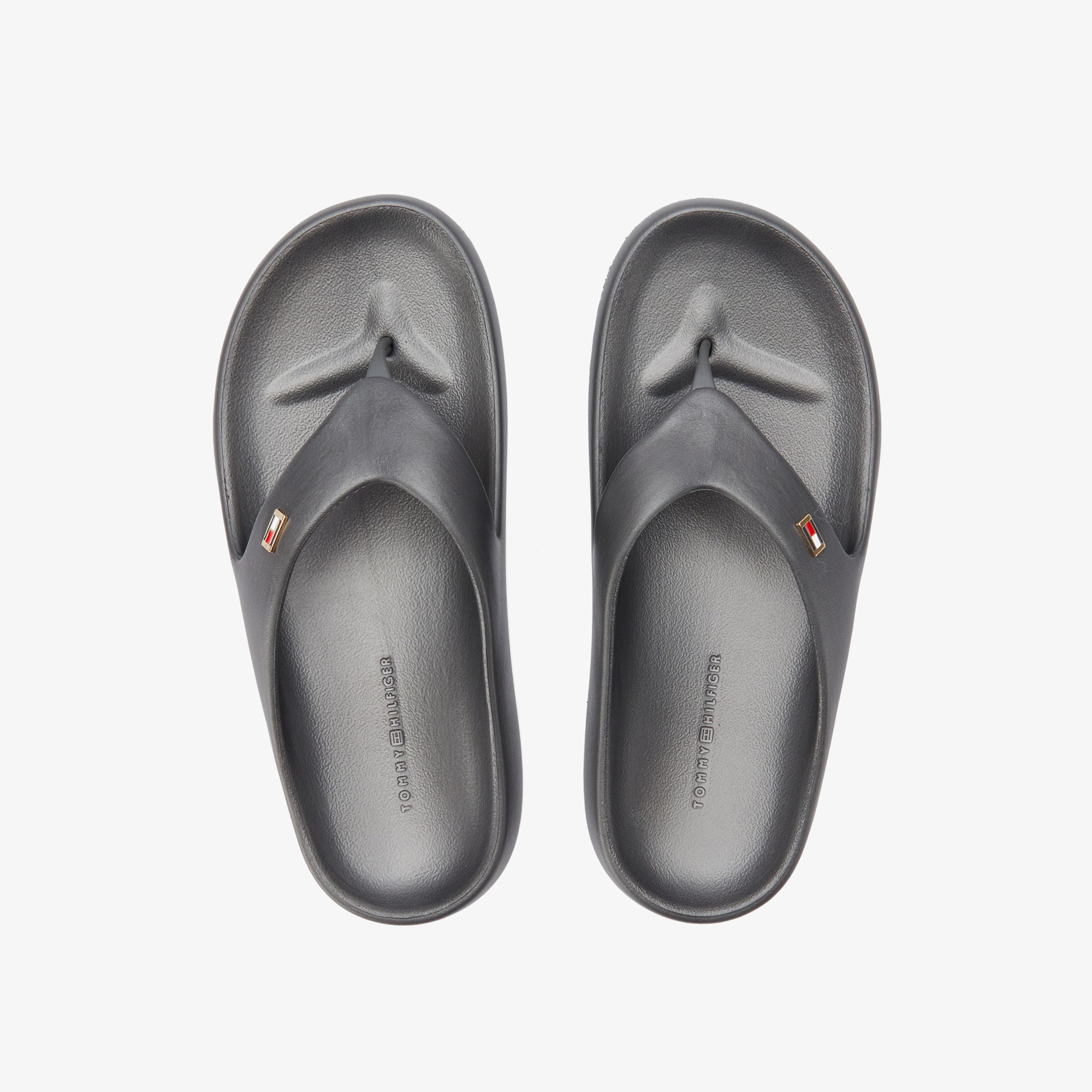 Tommy Hilfiger Comfort Kadın Gri Terlik