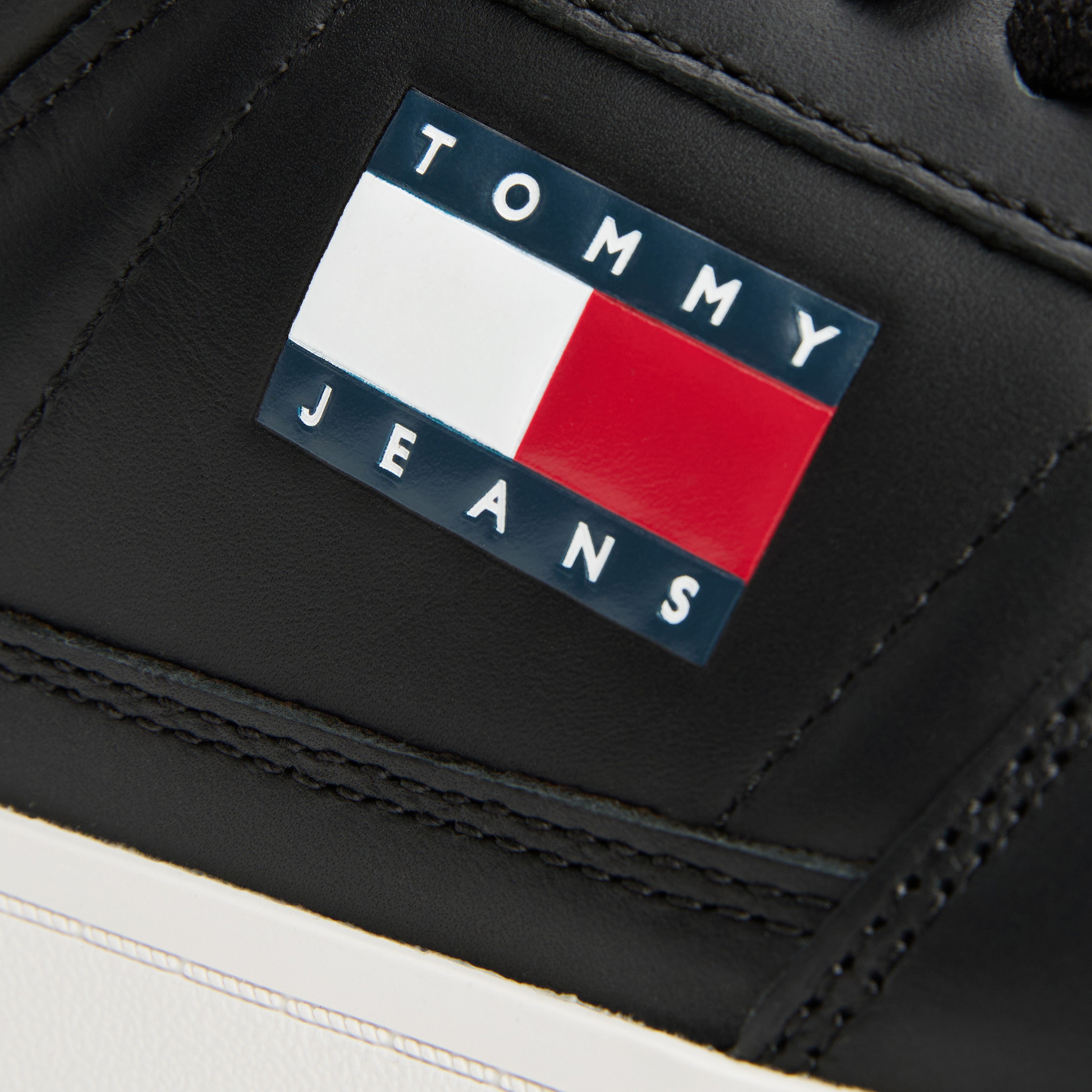 Tommy Hilfiger The Greenwich Erkek Siyah Spor Ayakkabı