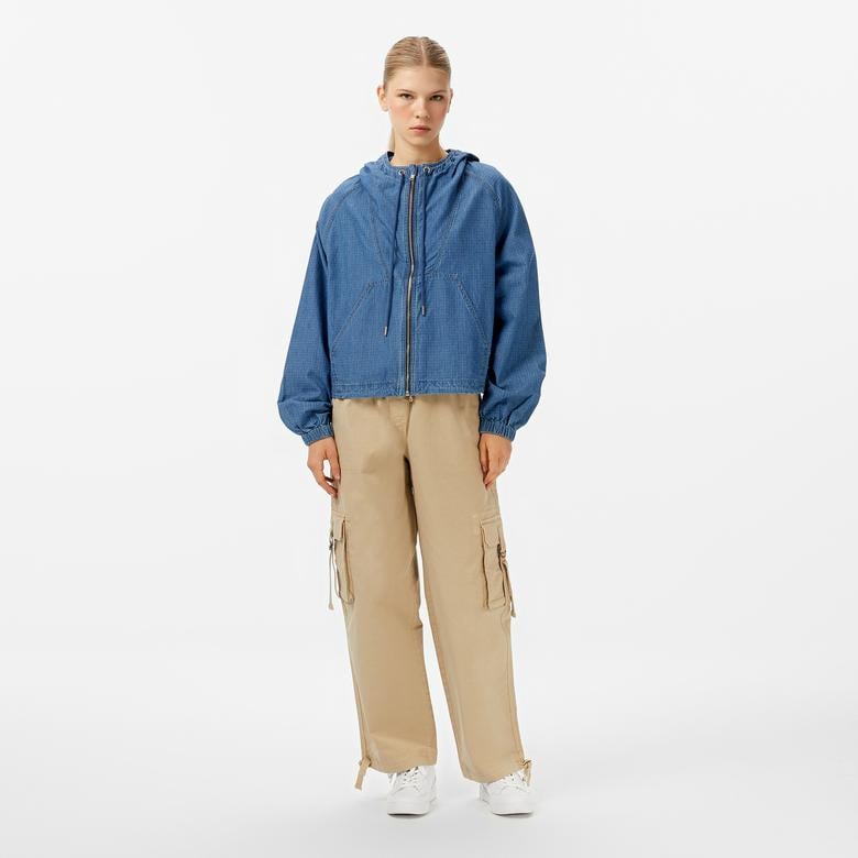 Tommy Jeans Kadın Mavi Ceket