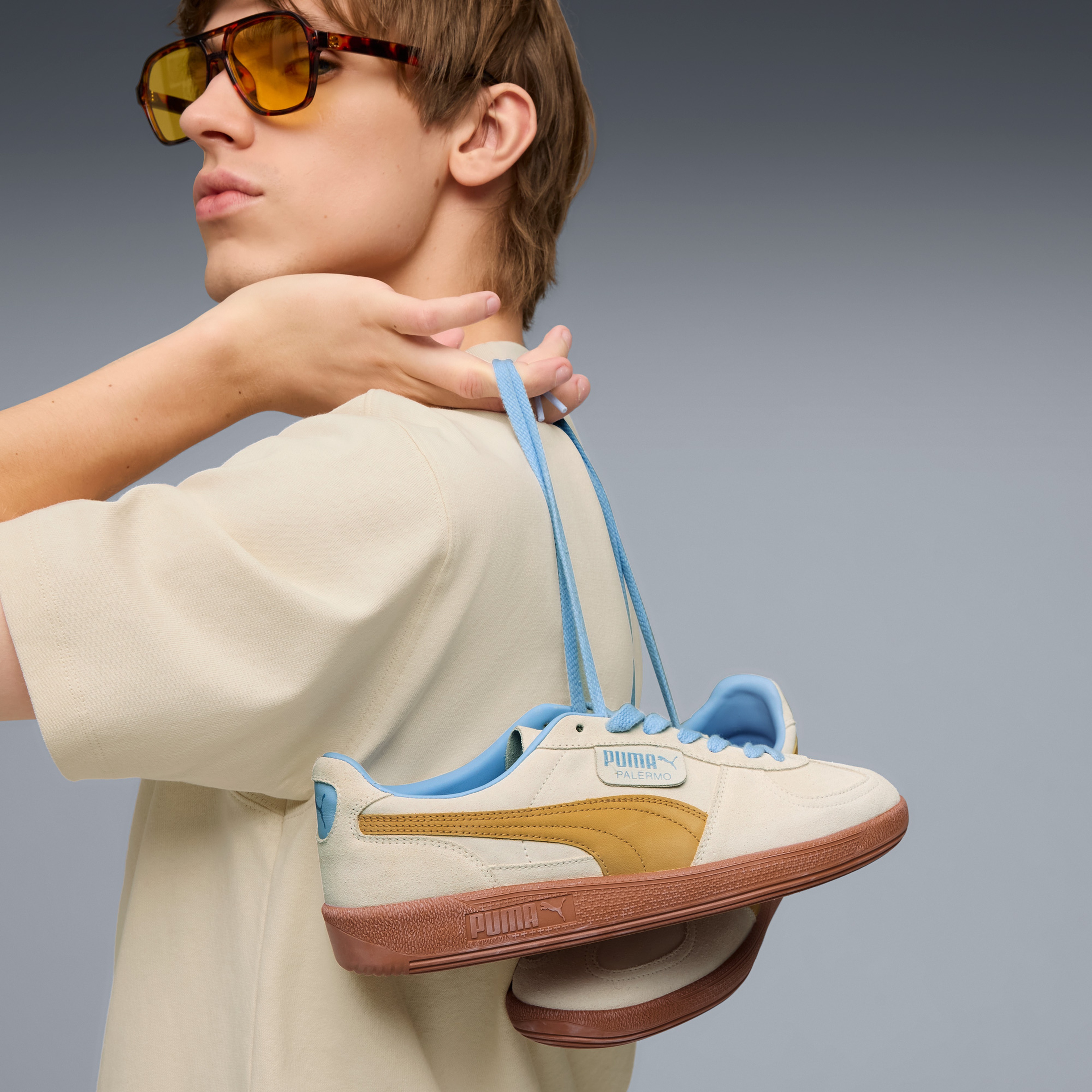 Puma Palermo Unisex Beyaz Spor Ayakkabı