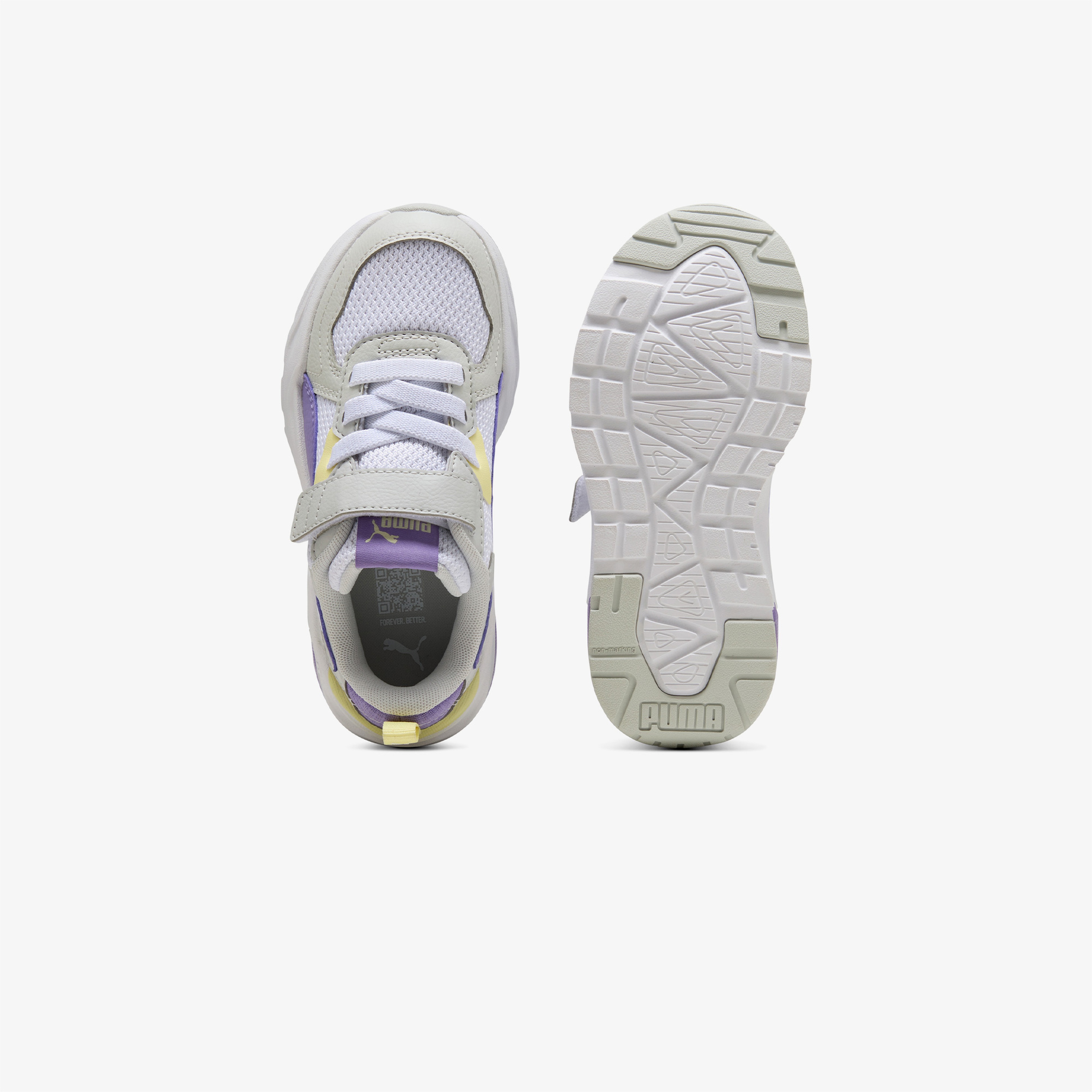 Puma Trinity Lite Çocuk Beyaz Spor Ayakkabı