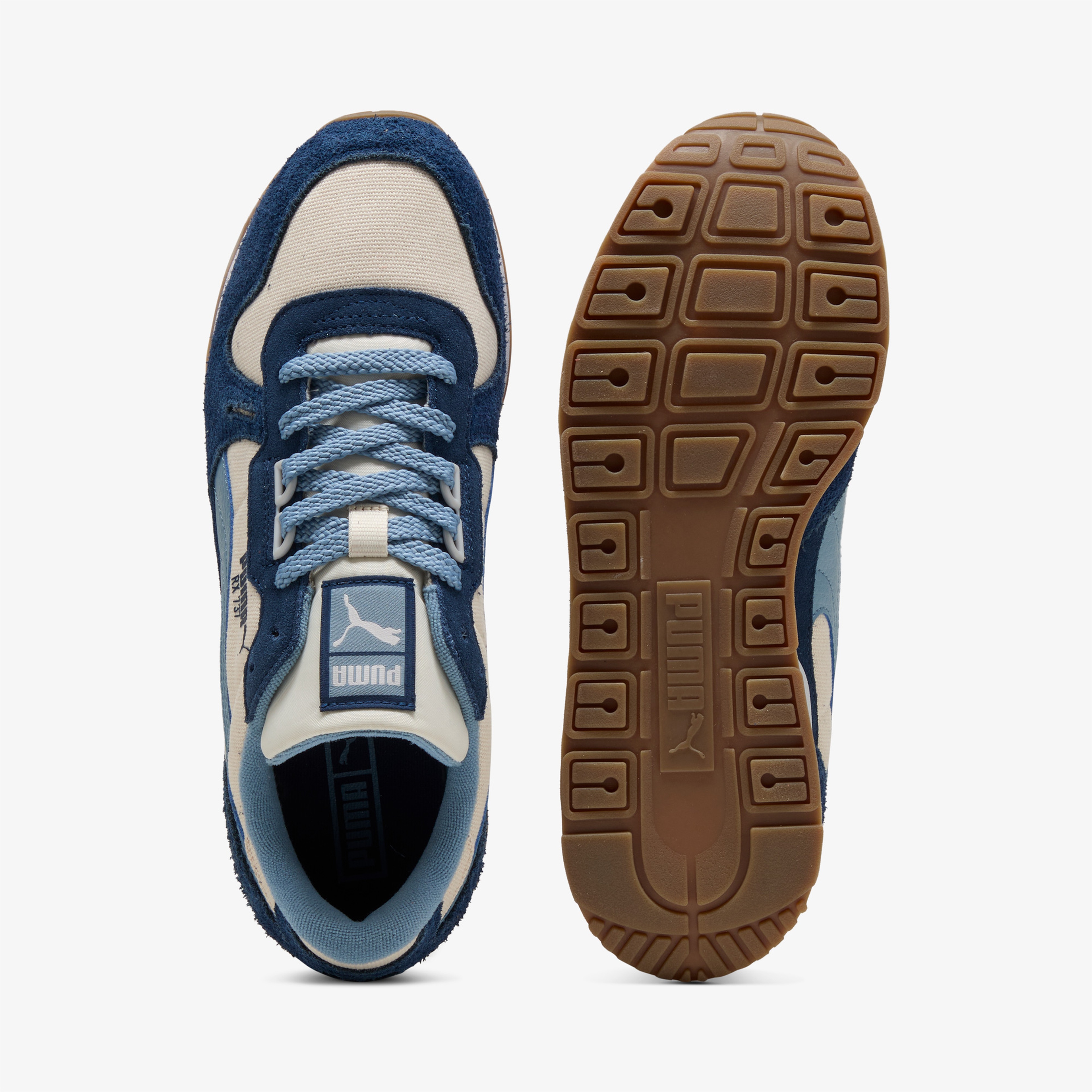 Puma RX 737 Vintage Update Unisex Krem Spor Ayakkabı