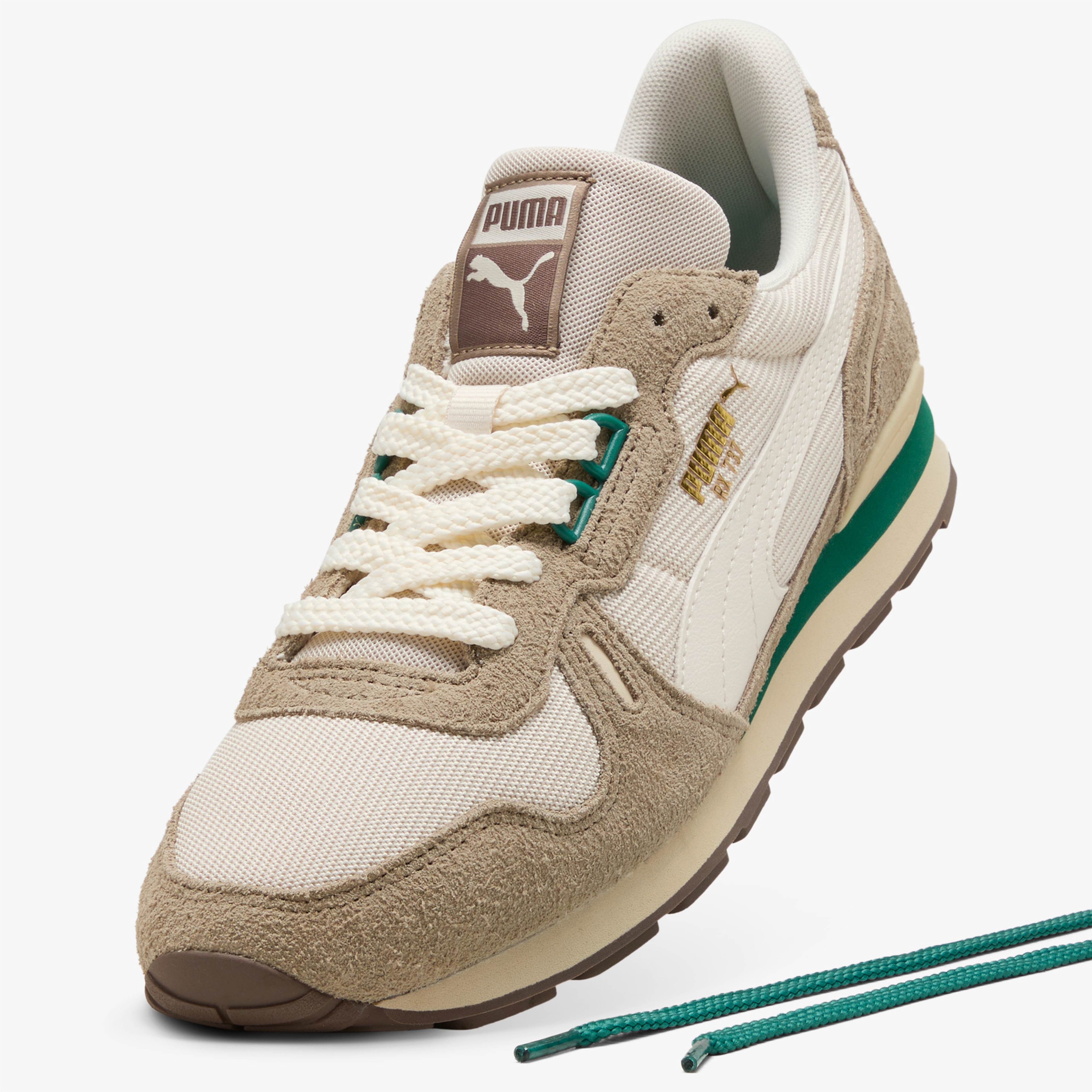 Puma RX 737 Vintage Unisex Krem Spor Ayakkabı