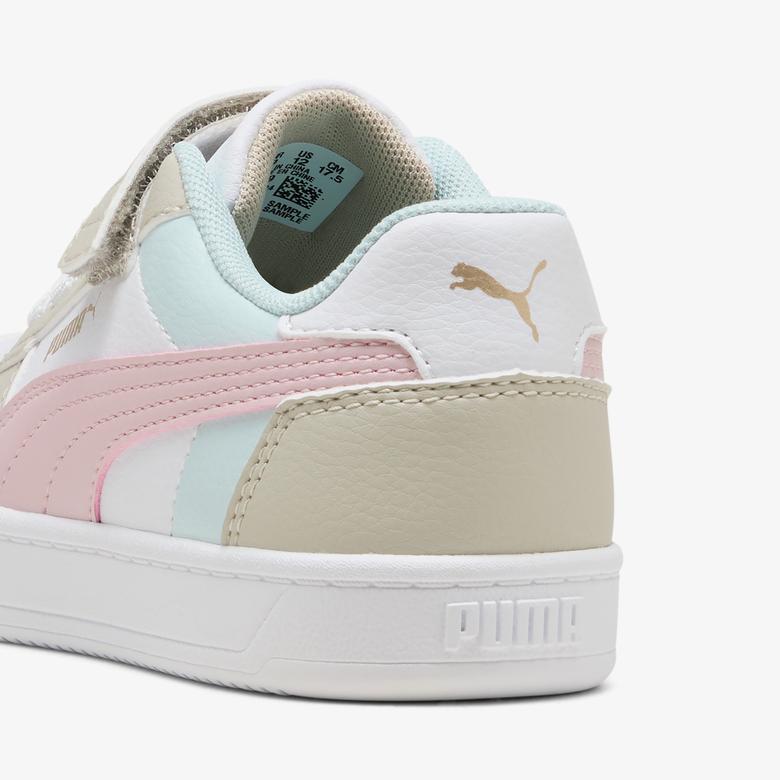Puma Caven 2.0 Block Çocuk Beyaz Spor Ayakkabı
