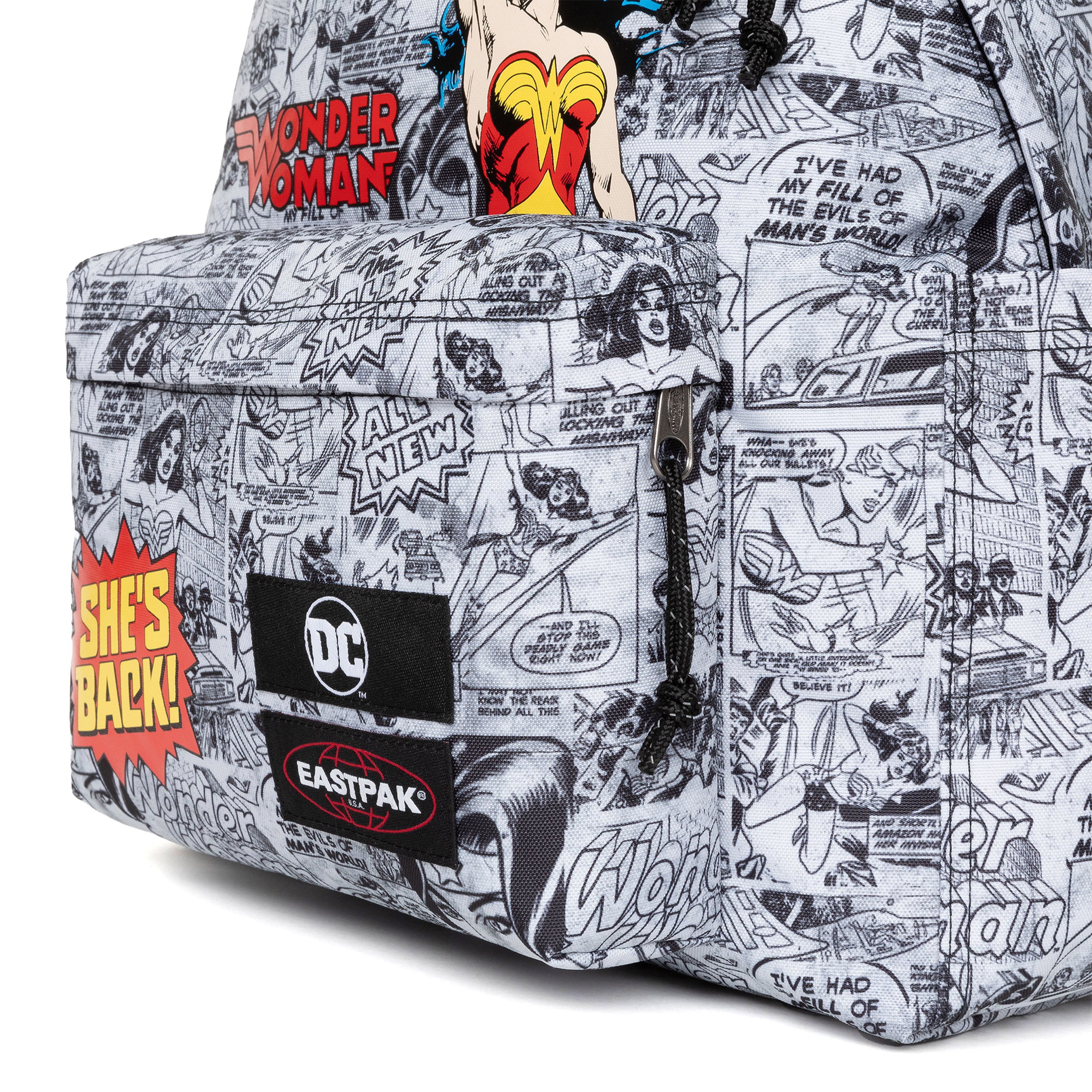 Eastpak X DC Comics Wonder Woman Day Pak'R Unisex Gri Sırt Çantası