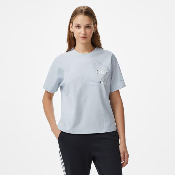 Anta Sports Kadın Mavi T-Shirt