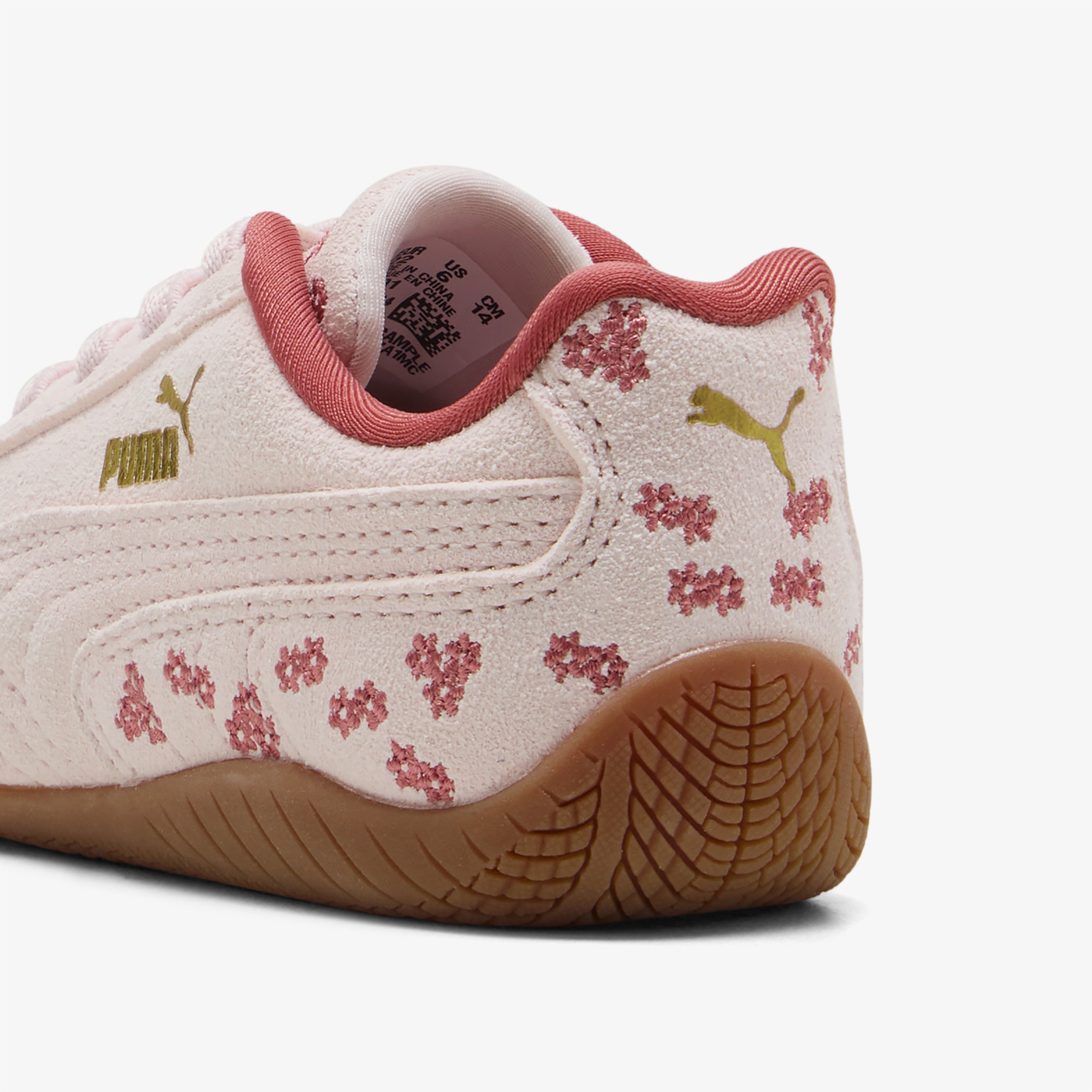 Puma Speedcat Floral Bebek Pembe Spor Ayakkabı