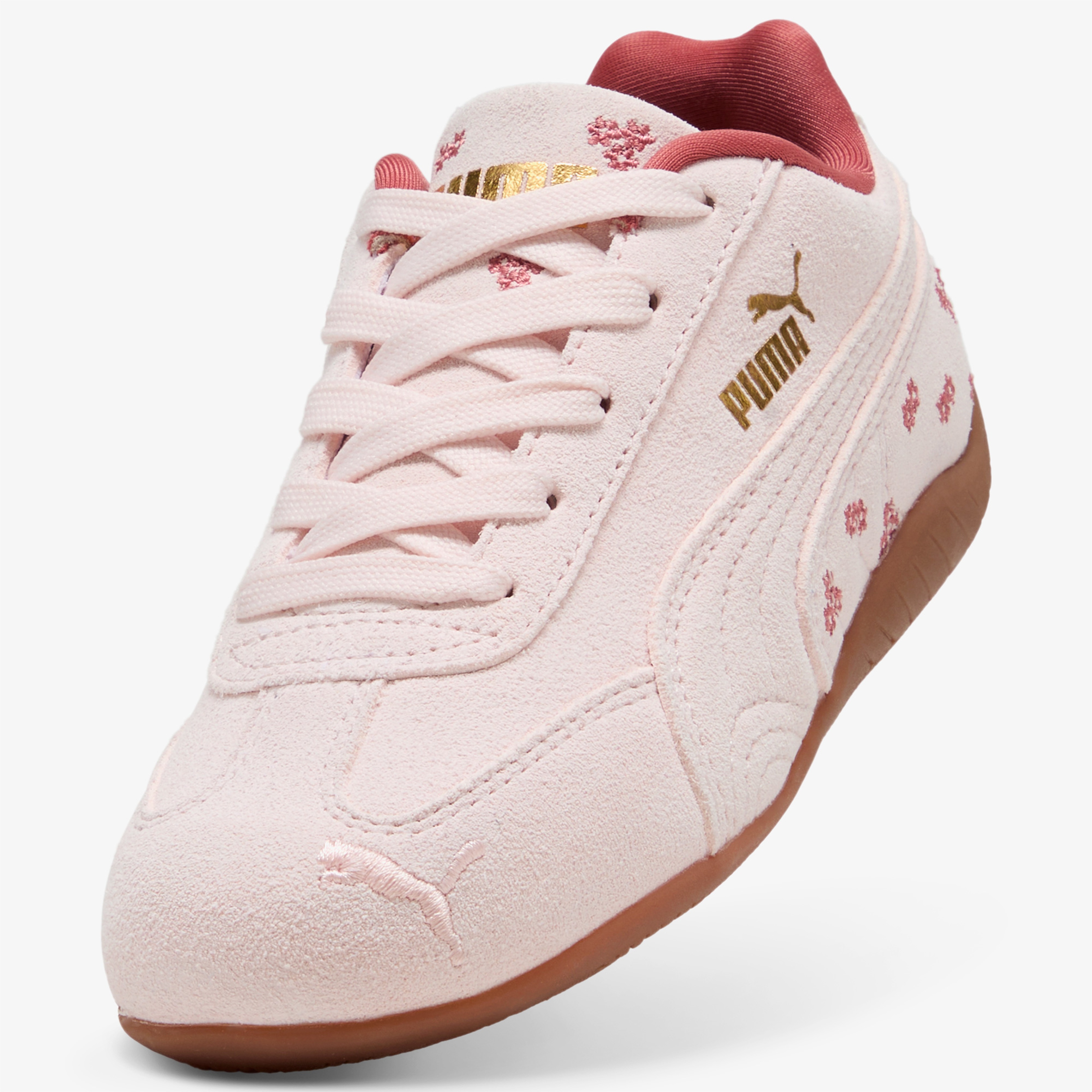 Puma Speedcat Floral Çocuk Pembe Spor Ayakkabı