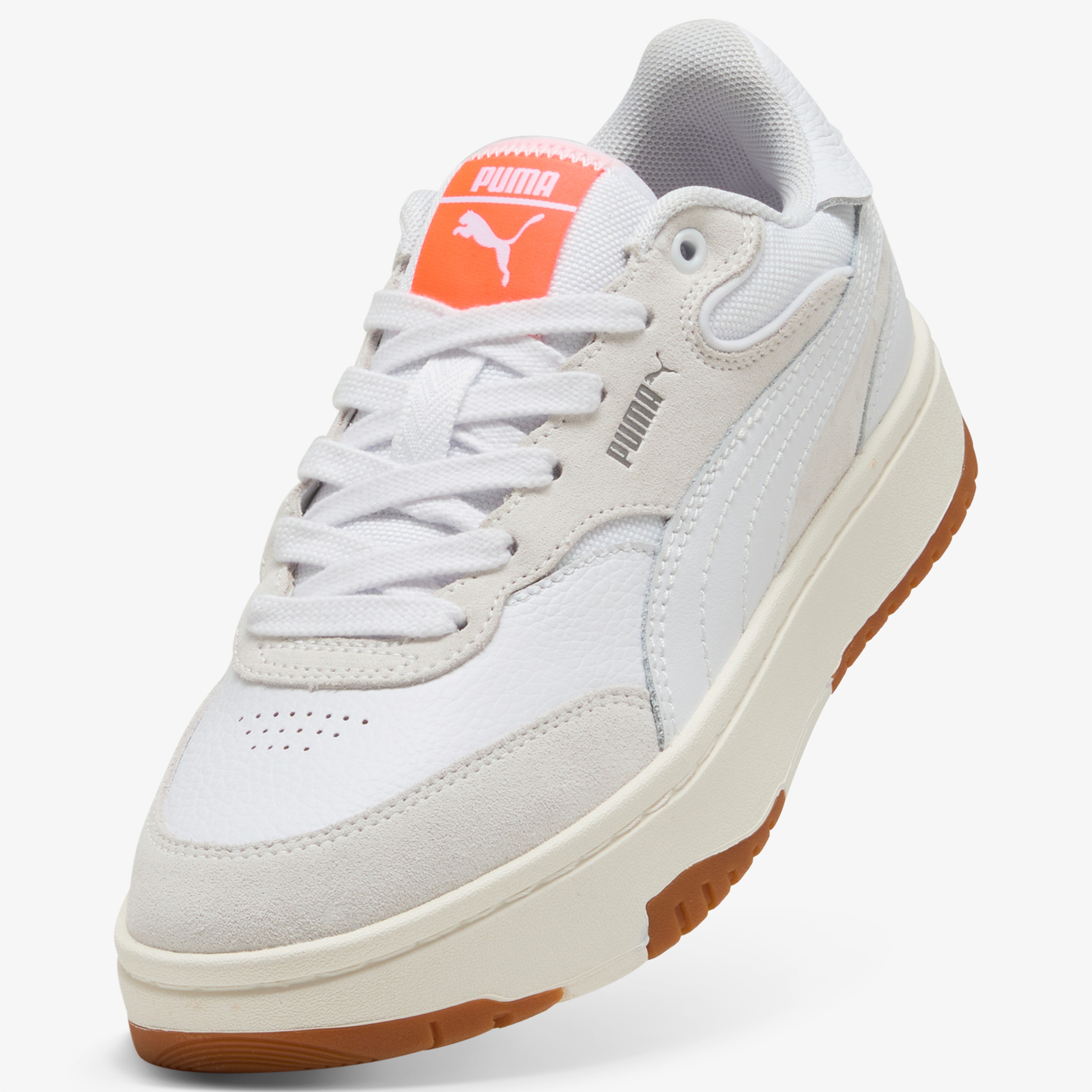 Puma Cali Sylva Vintage Kadın Beyaz Spor Ayakkabı