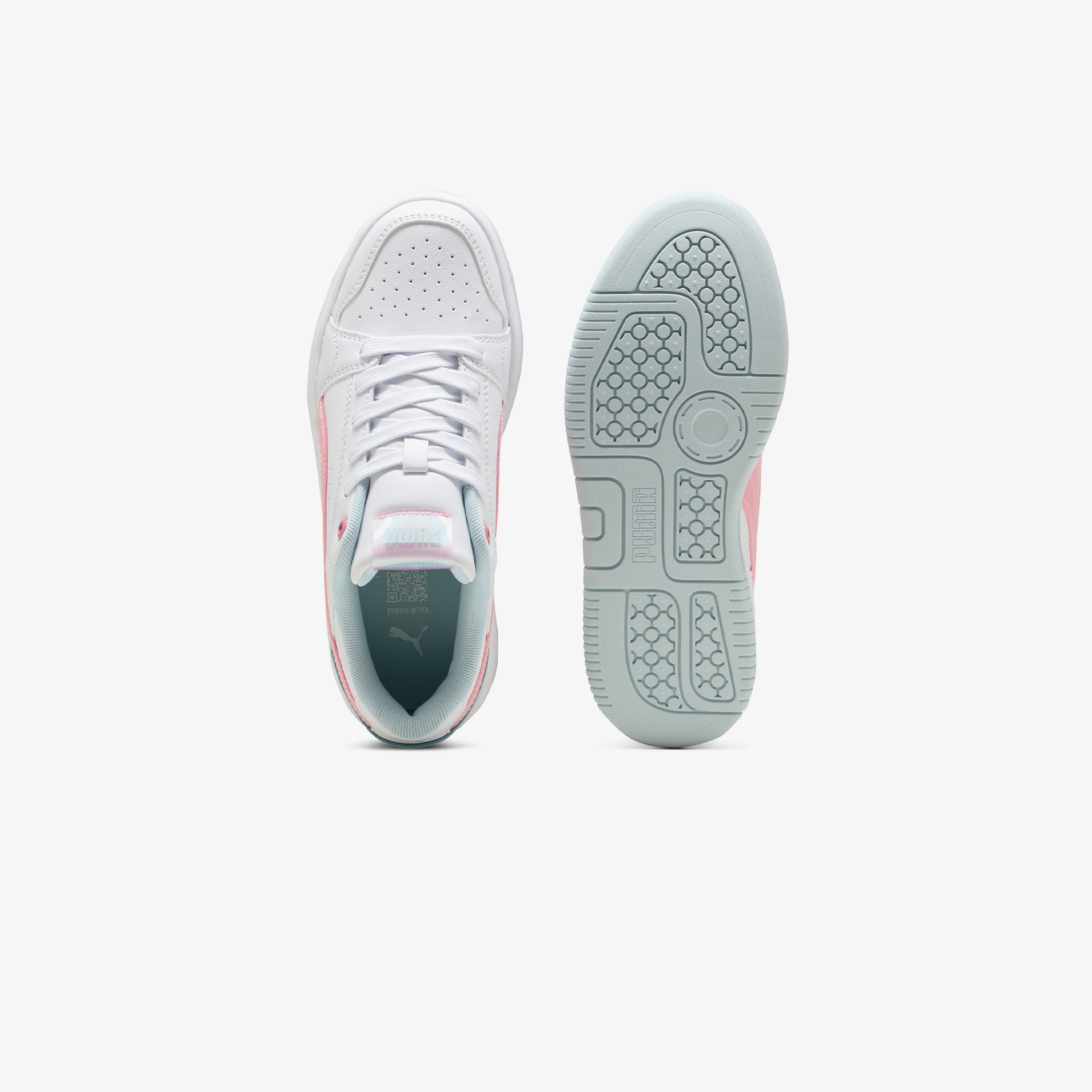 Puma Rebound Femme Space Belle Çocuk Beyaz Spor Ayakkabı