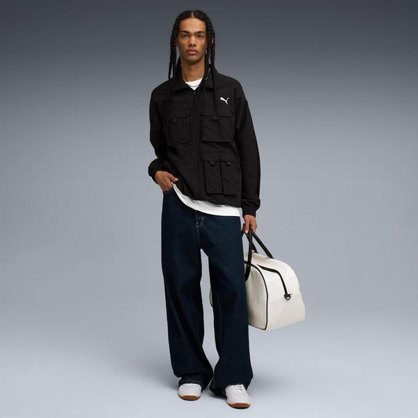 Puma T7 Cargo Relaxed Track Erkek Siyah Ceket