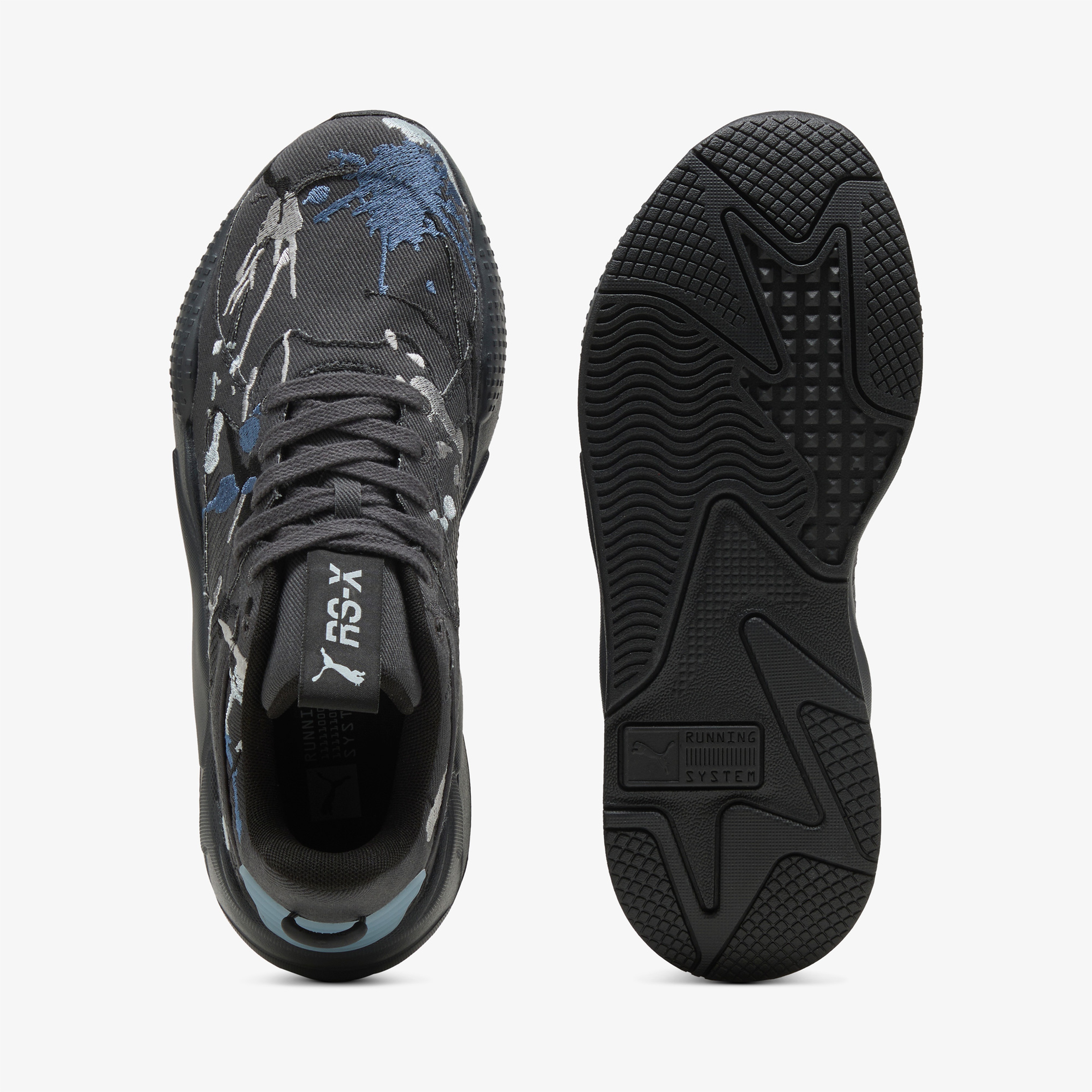 Puma RS-X Splatters Unisex Gri Spor Ayakkabı