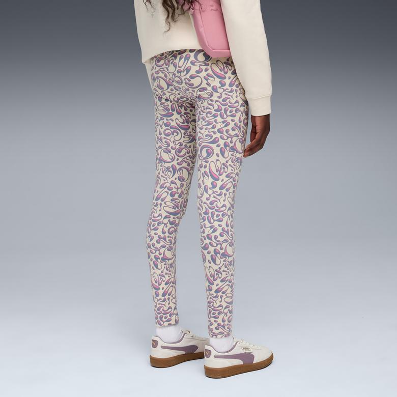 Puma Tweenerverse Çocuk Krem Eşofman Altı