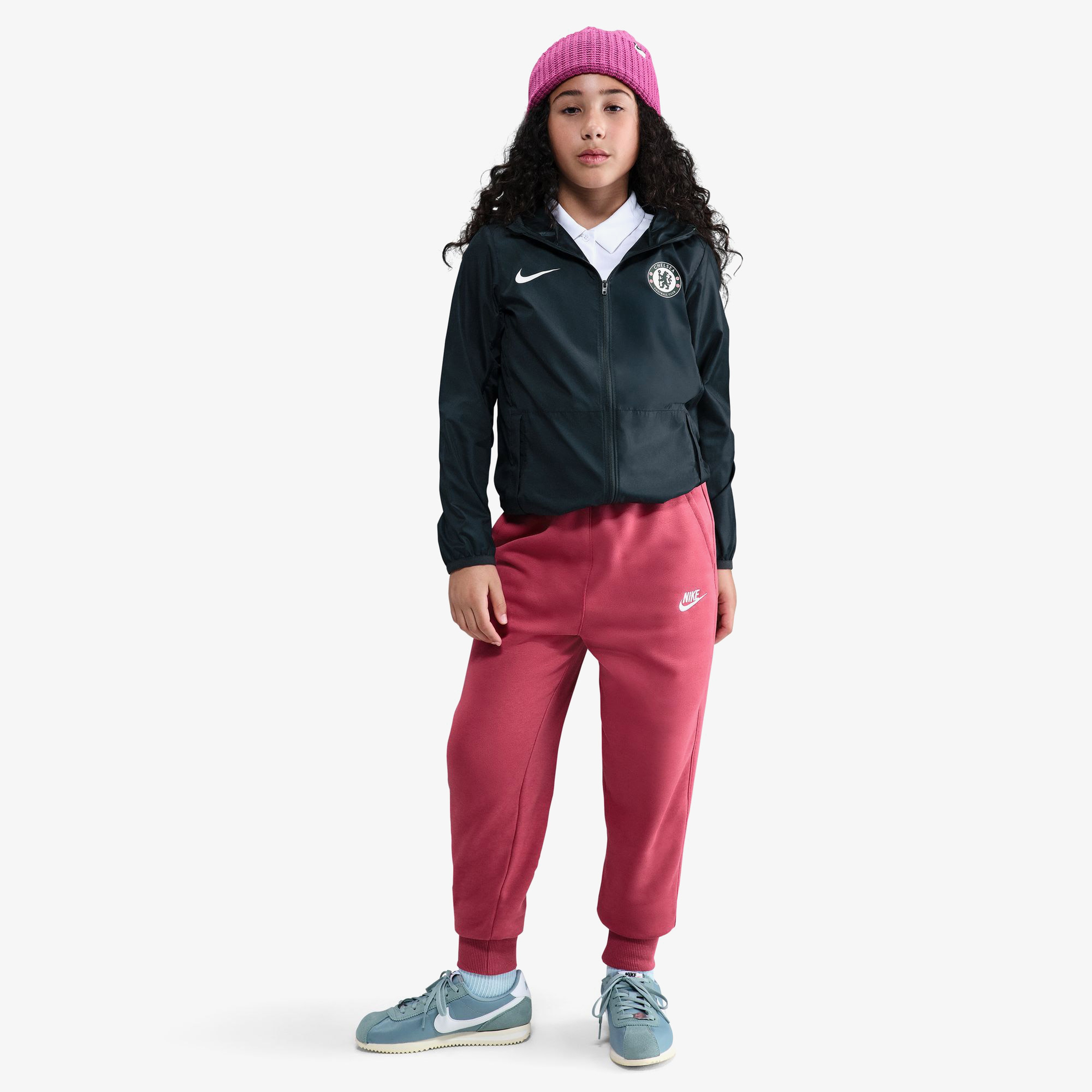 Nike Sportswear Club Fleece Çocuk Pembe Eşofman Altı