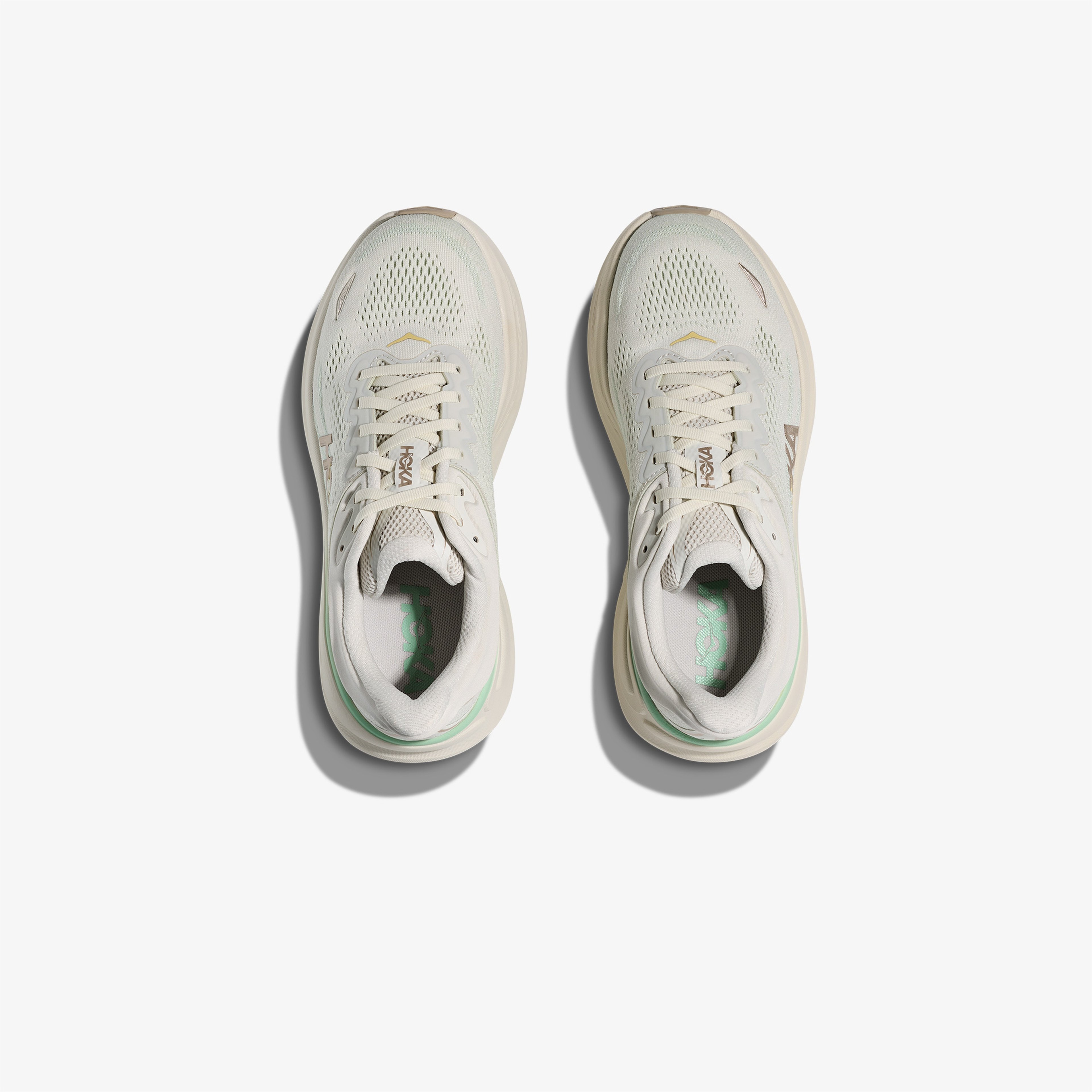 Hoka One Bondi 9 Kadın Bej Koşu Ayakkabısı