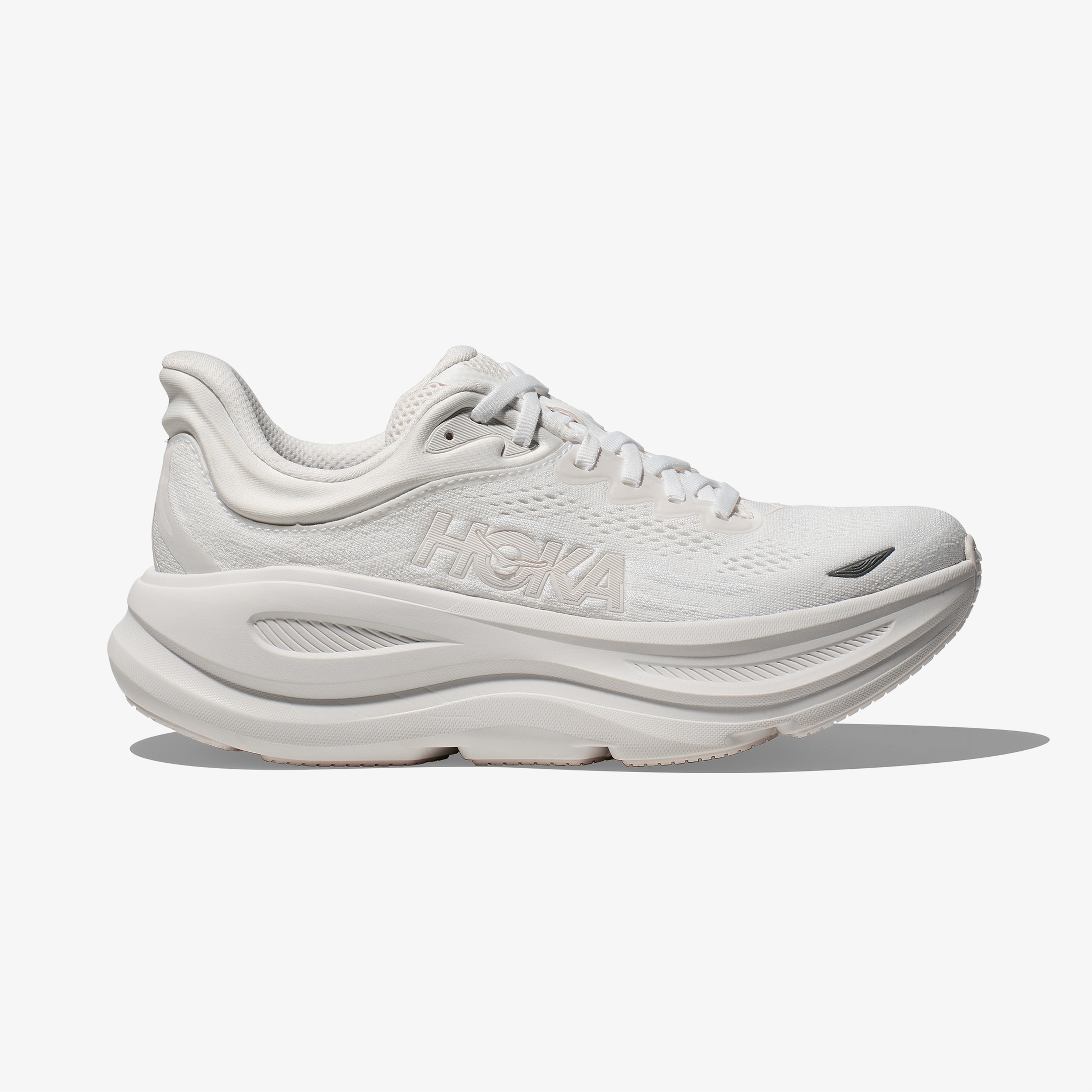 Hoka One Bondi 9 Kadın Beyaz Koşu Ayakkabısı