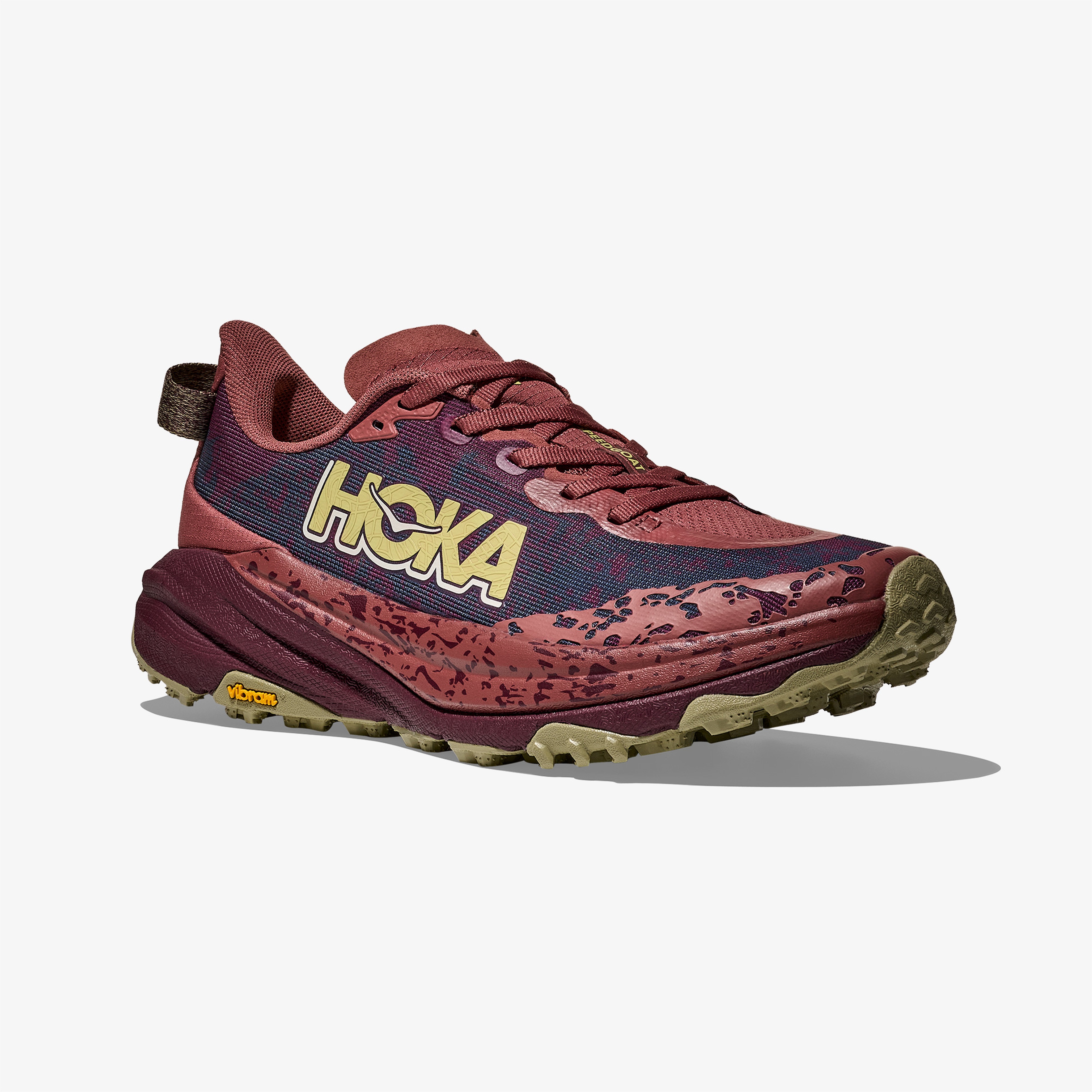 Hoka Speedgoat 6 Kadın Bordo Koşu Ayakkabısı