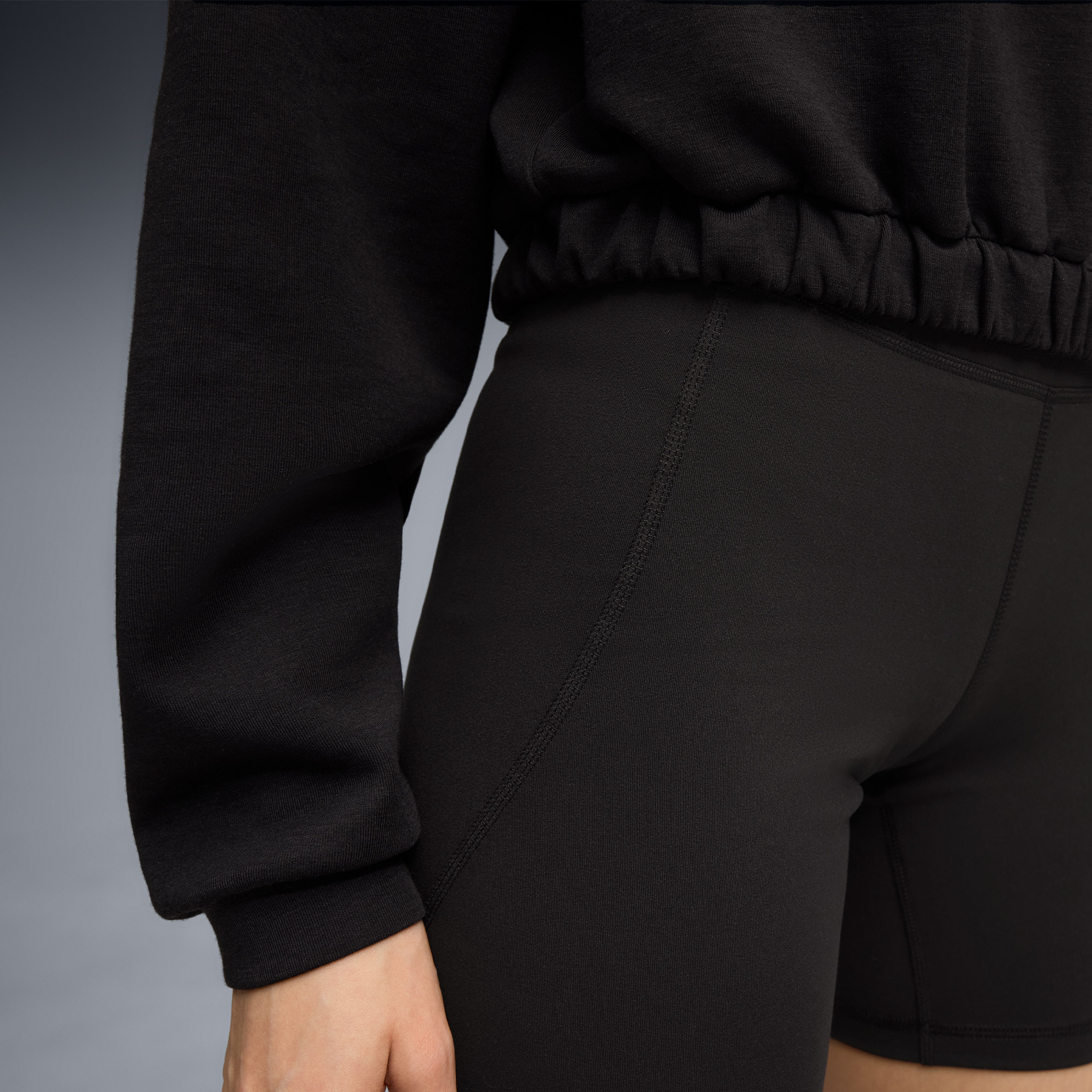 Puma Cloudspun Crew Kadın Siyah Sweatshirt