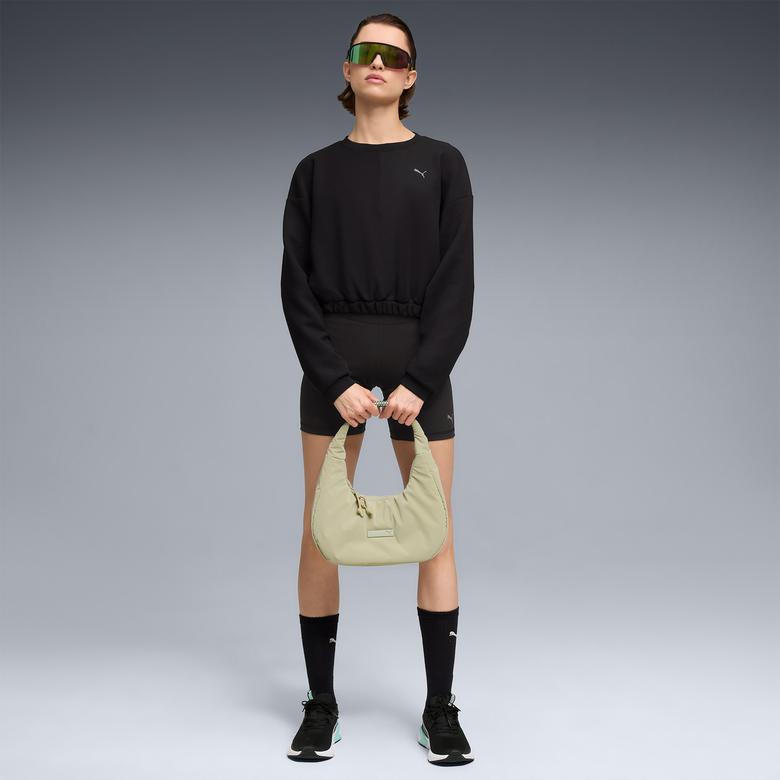 Puma Cloudspun Crew Kadın Siyah Sweatshirt