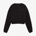 Puma Cloudspun Crew Kadın Siyah Sweatshirt