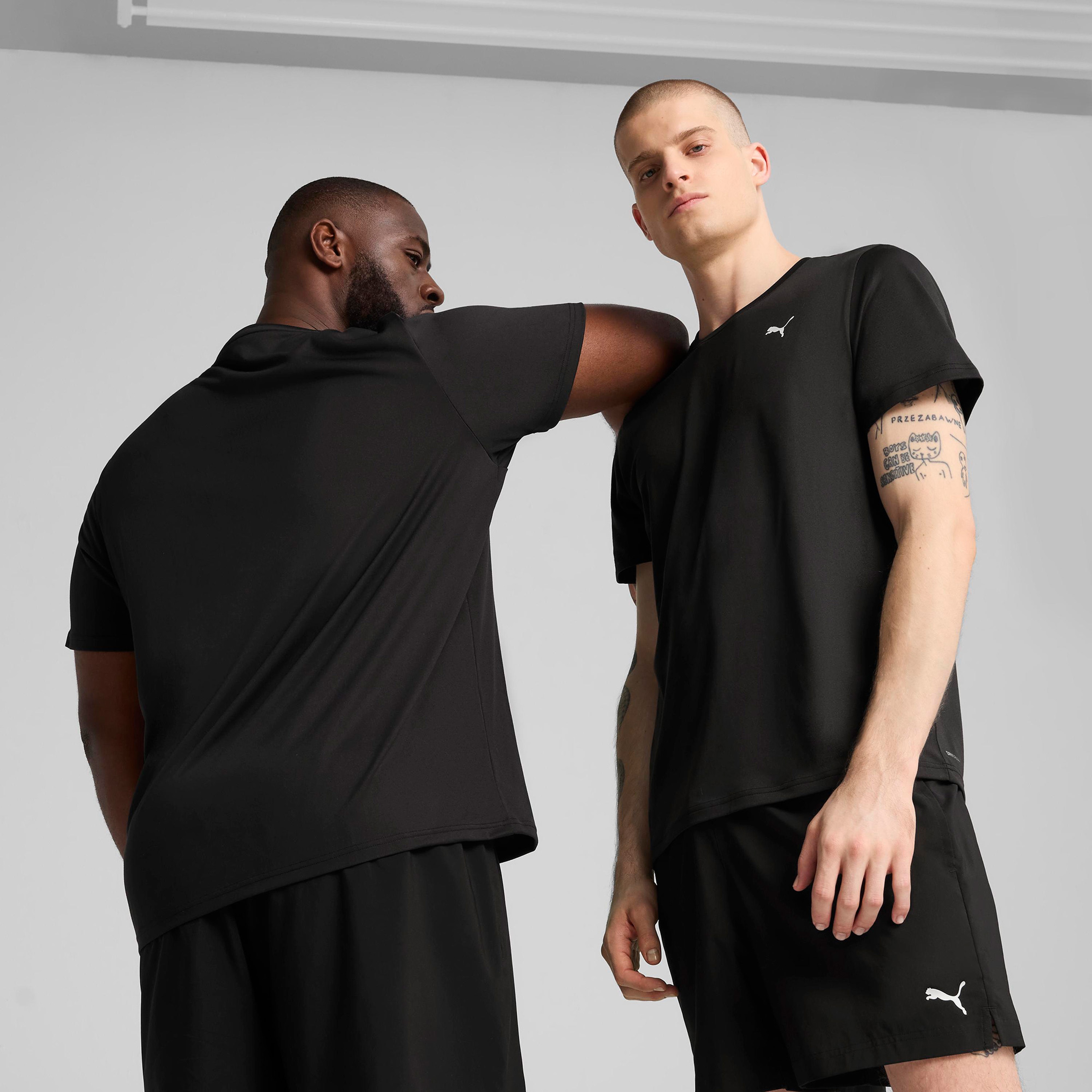 Puma Tad Essentialential Solid Cat Erkek Siyah T-Shirt