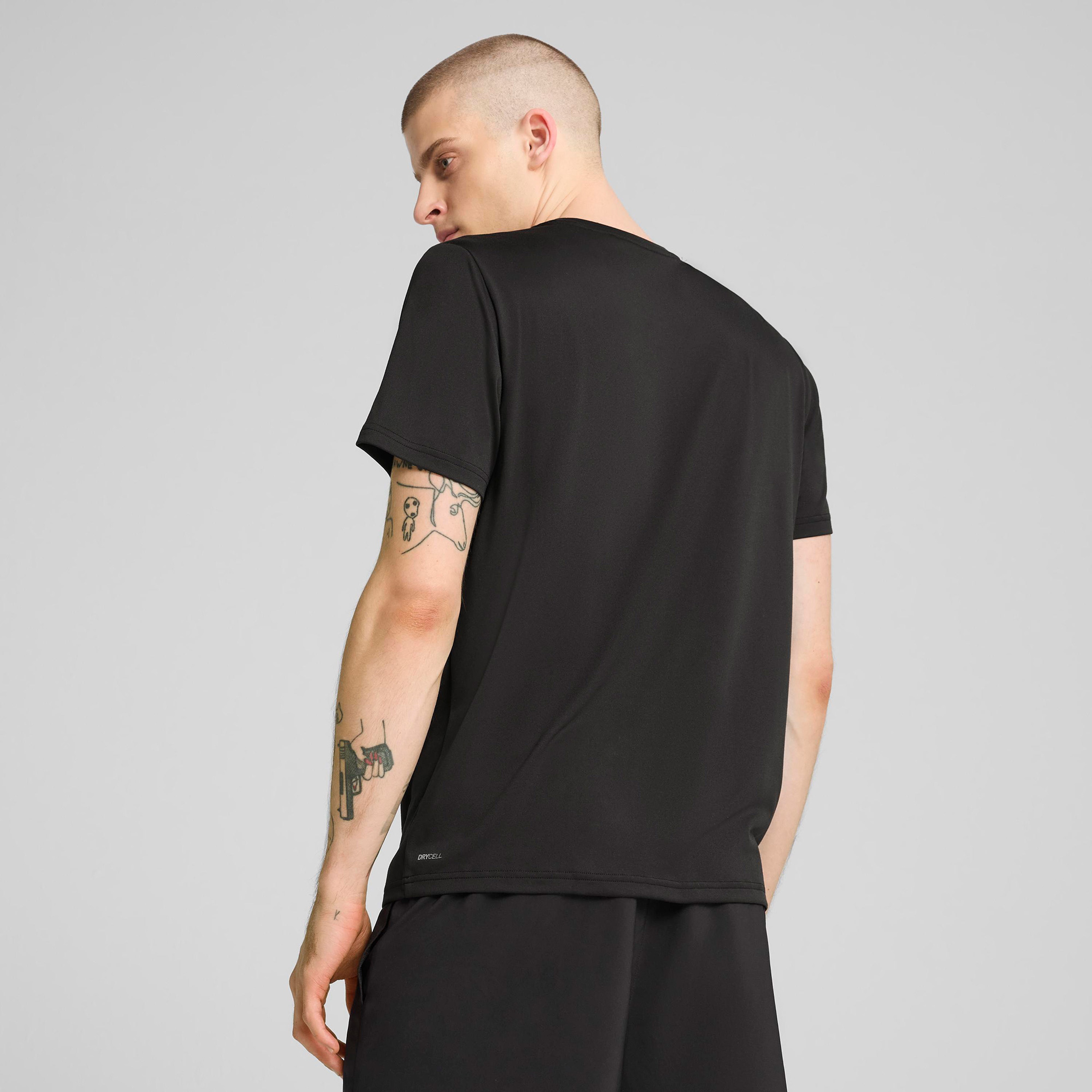 Puma Tad Essentialential Solid Cat Erkek Siyah T-Shirt