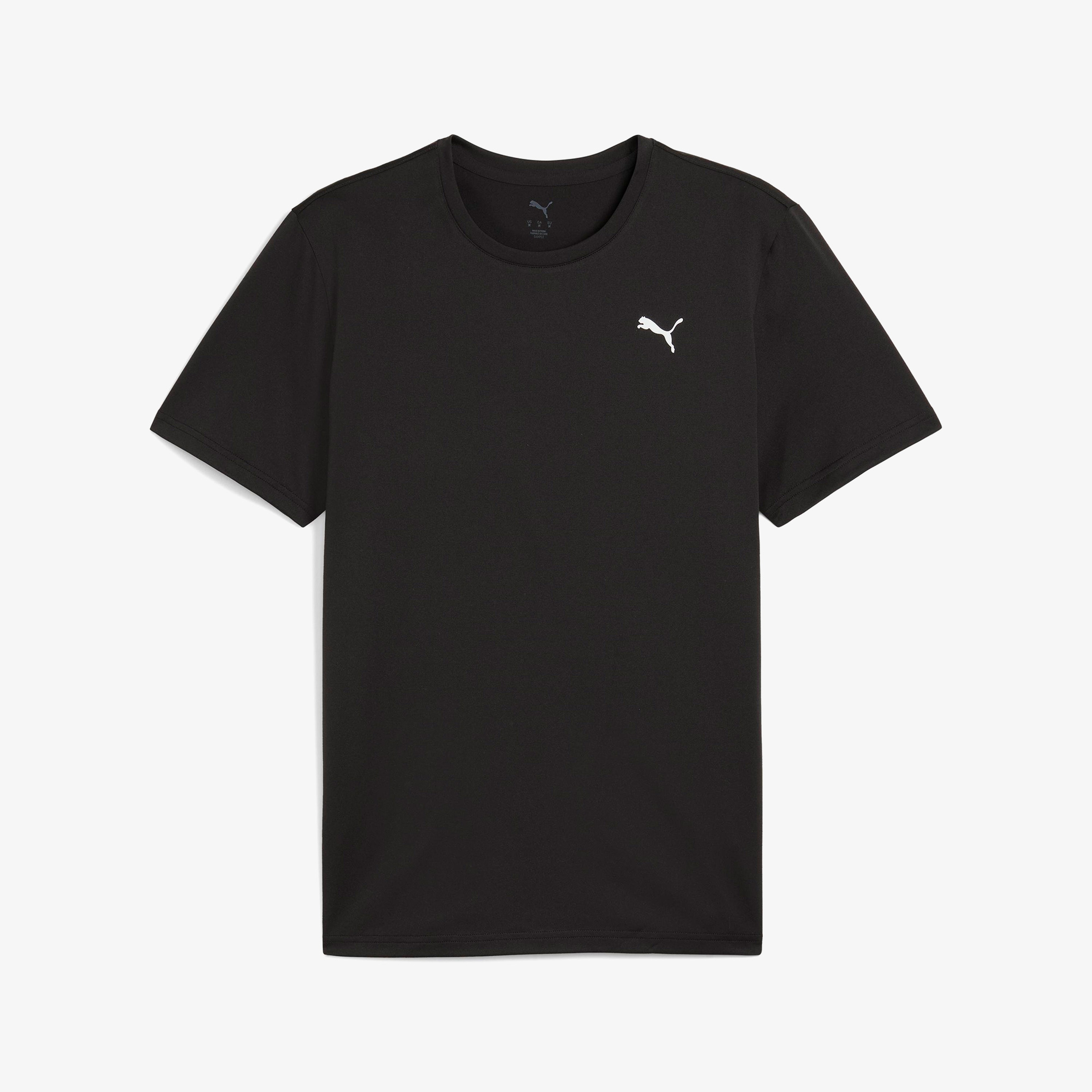 Puma Tad Essentialential Solid Cat Erkek Siyah T-Shirt