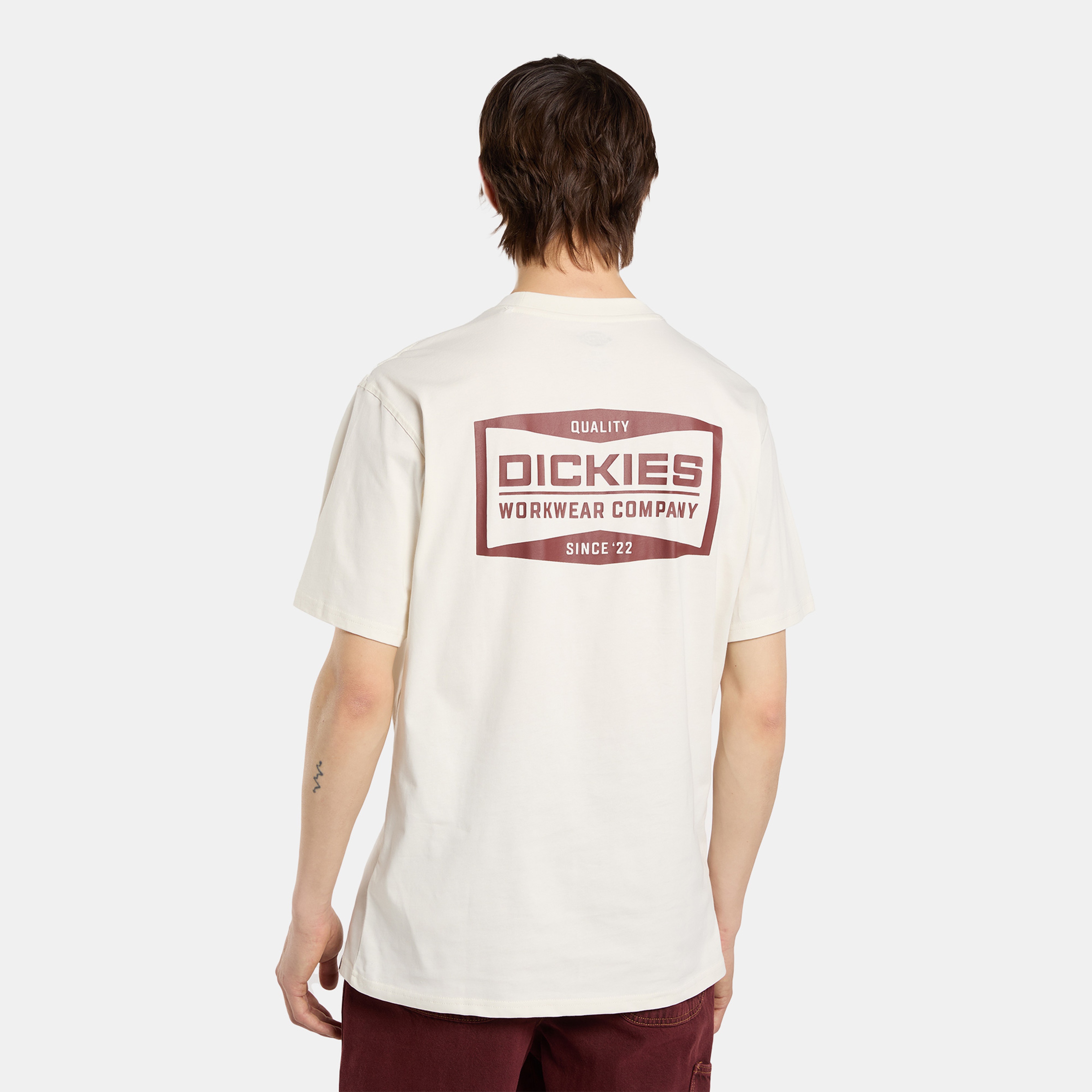 Dickies Bolivar Erkek Beyaz T-Shirt