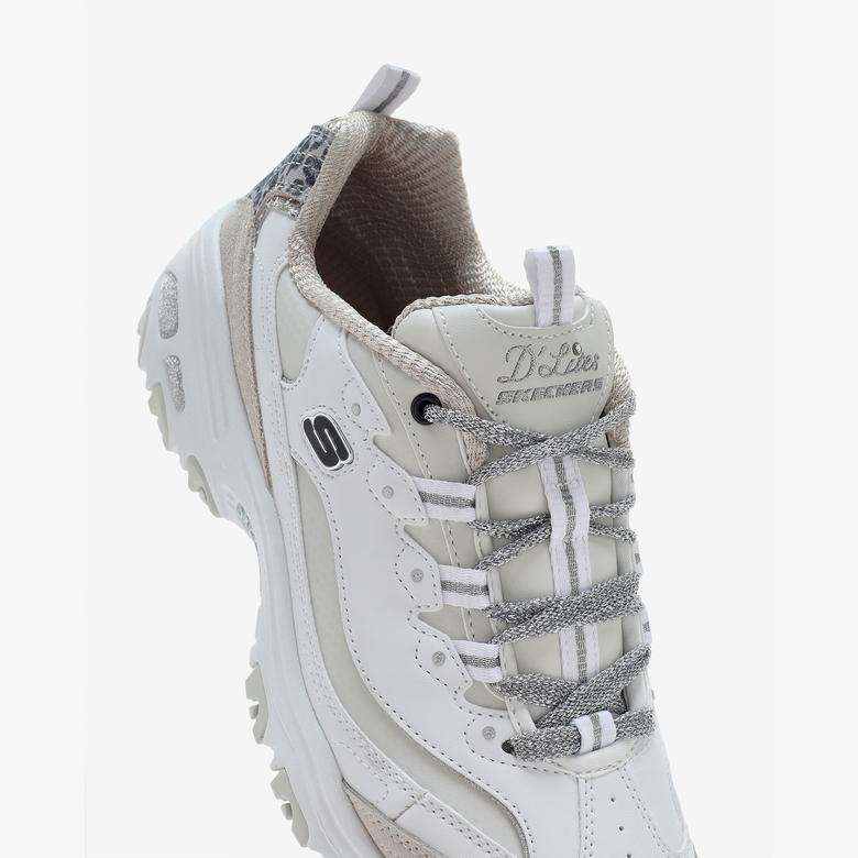 Skechers D'Lites Kadın Beyaz Spor Ayakkabı