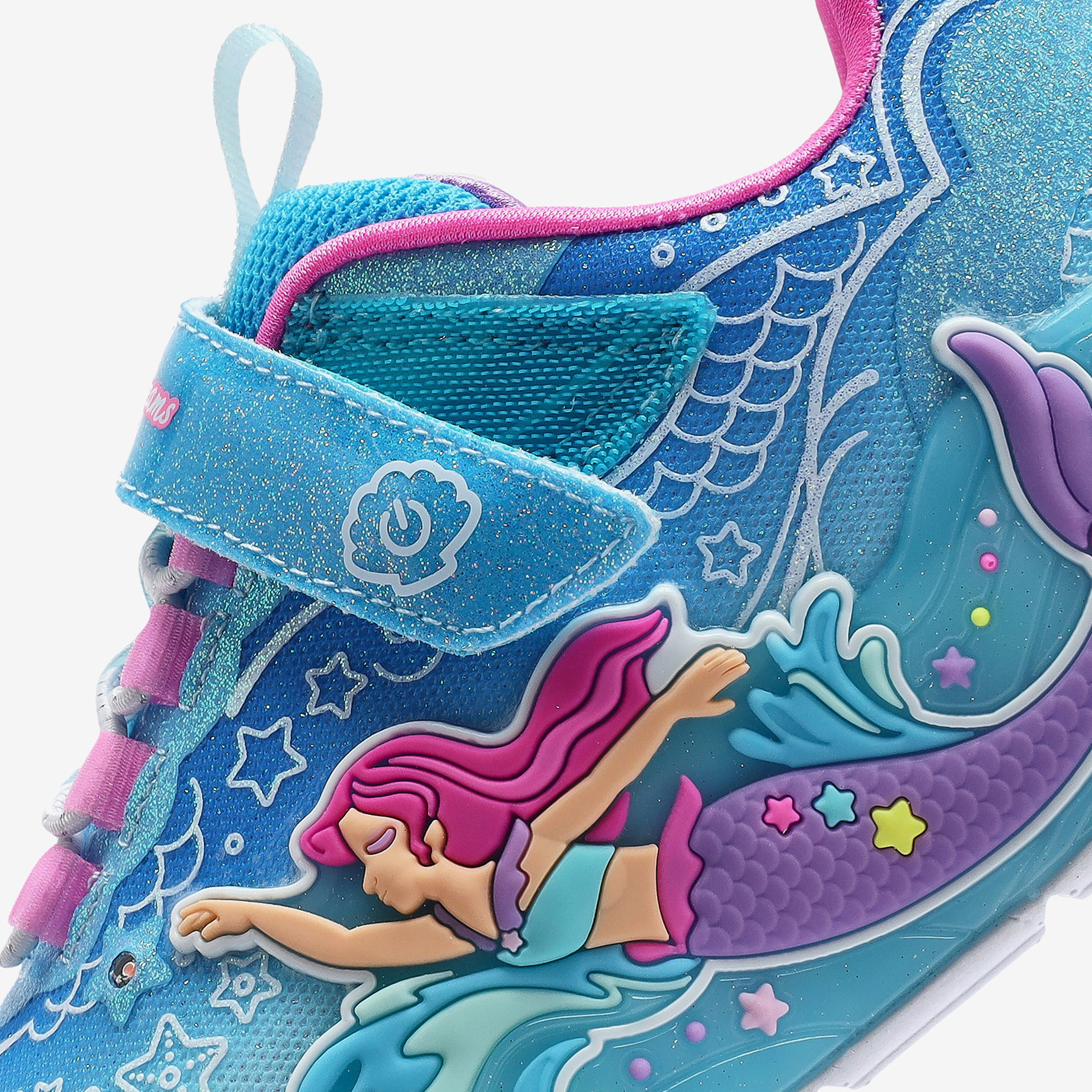 Skechers Mermaid Dreams Çocuk Mavi Işıklı Spor Ayakkabı