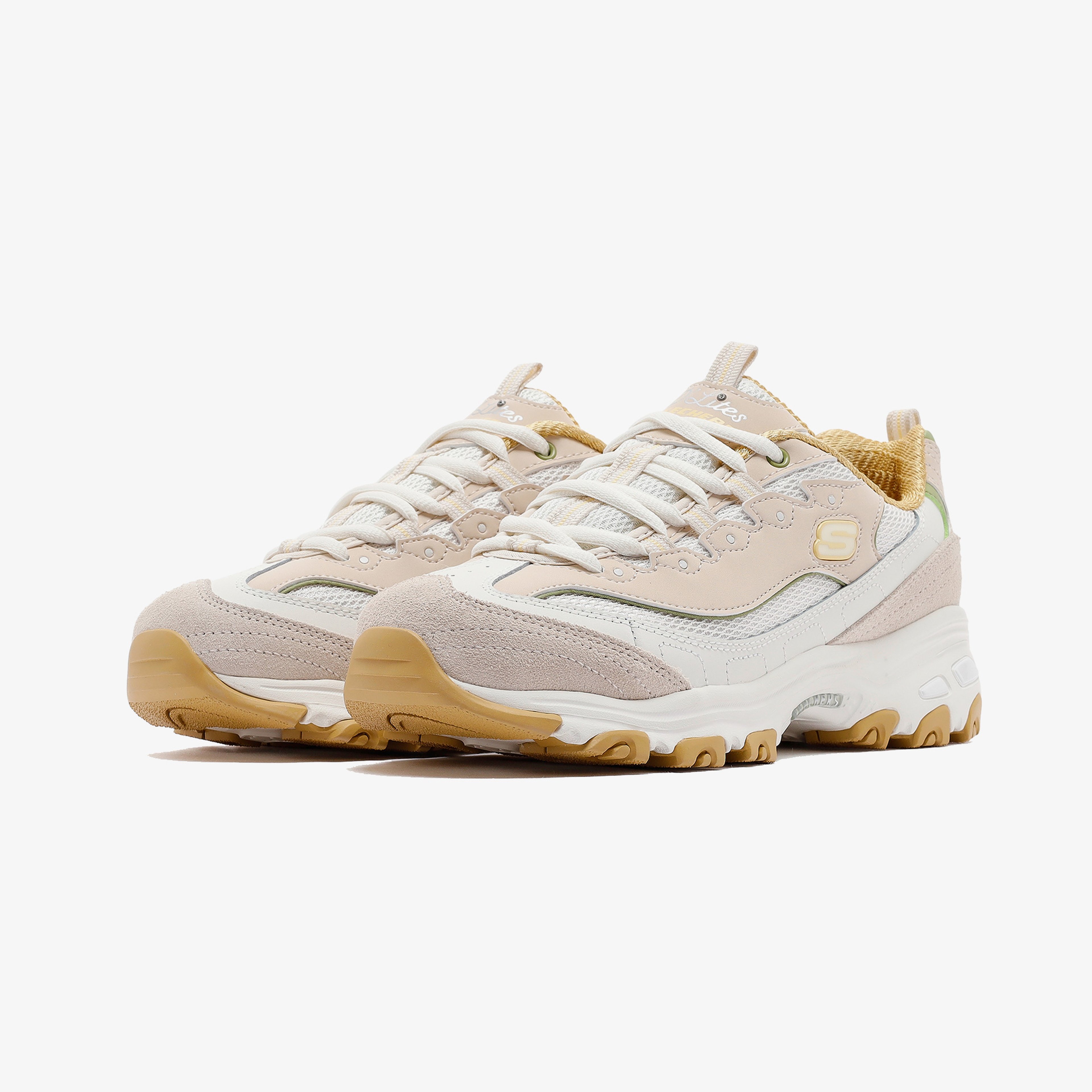 Skechers D'Lites Summer Jasmine Kadın Bej Spor Ayakkabı