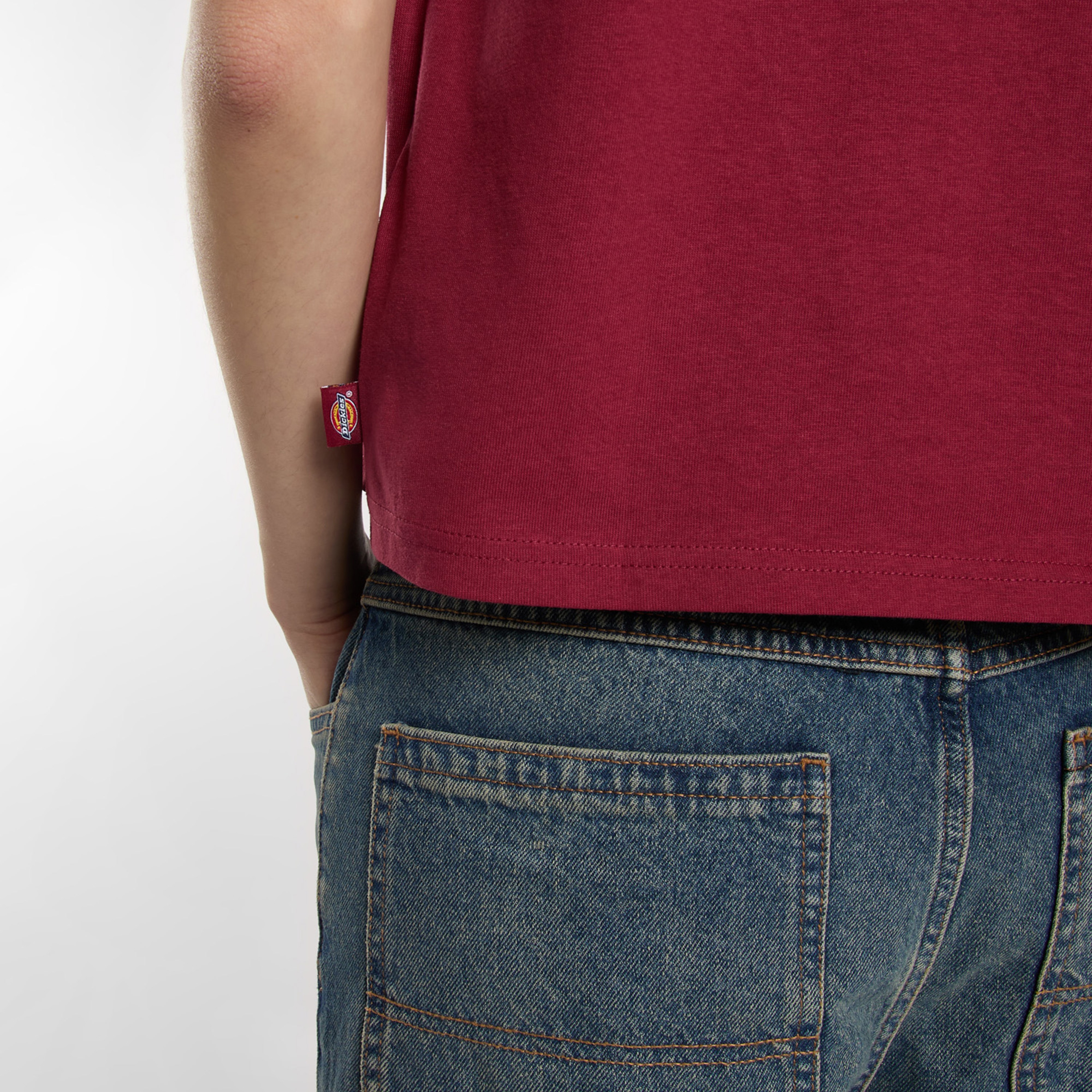 Dickies Oakport Kadın Kırmızı T-Shirt