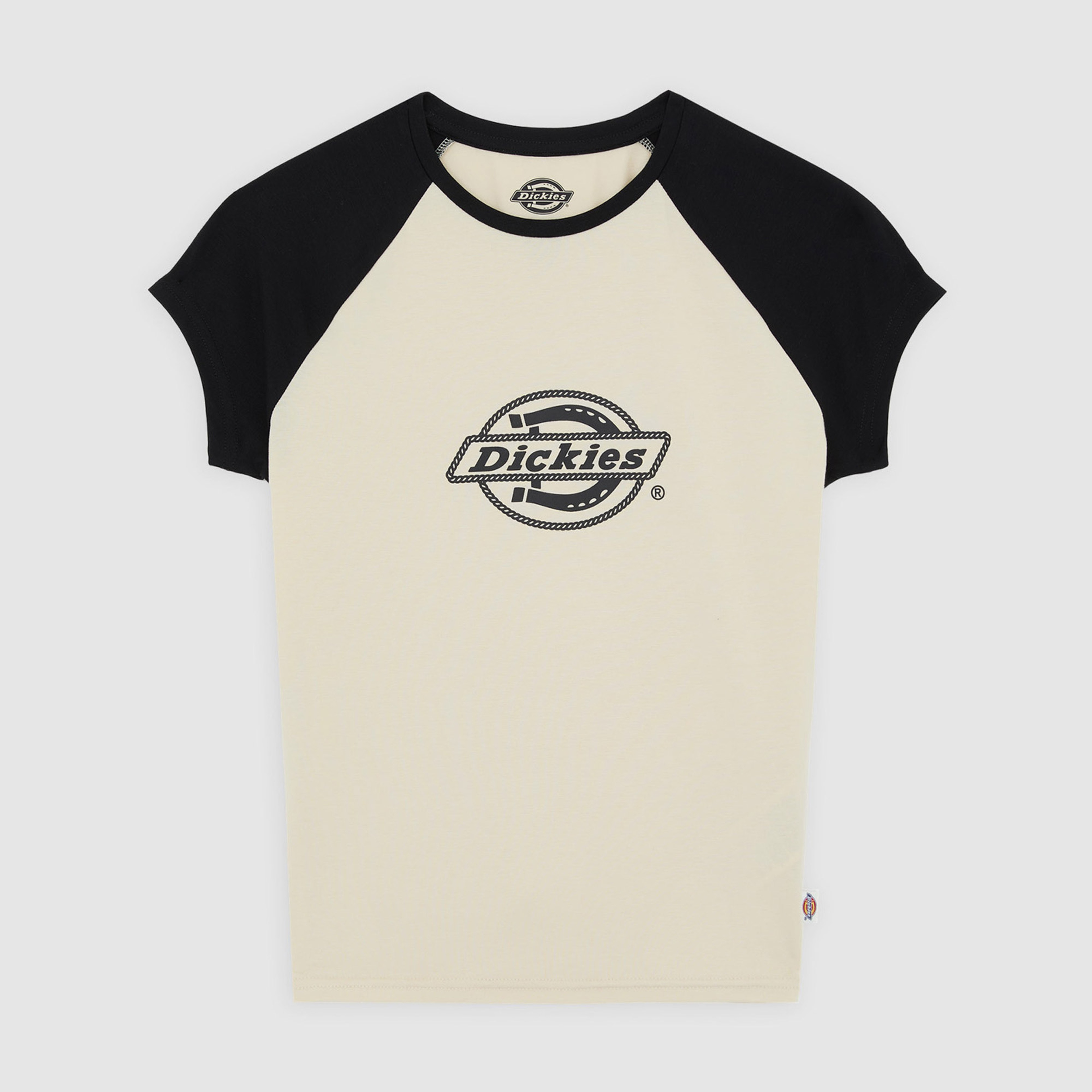 Dickies Forth Show Raglan Kadın Beyaz T-Shirt