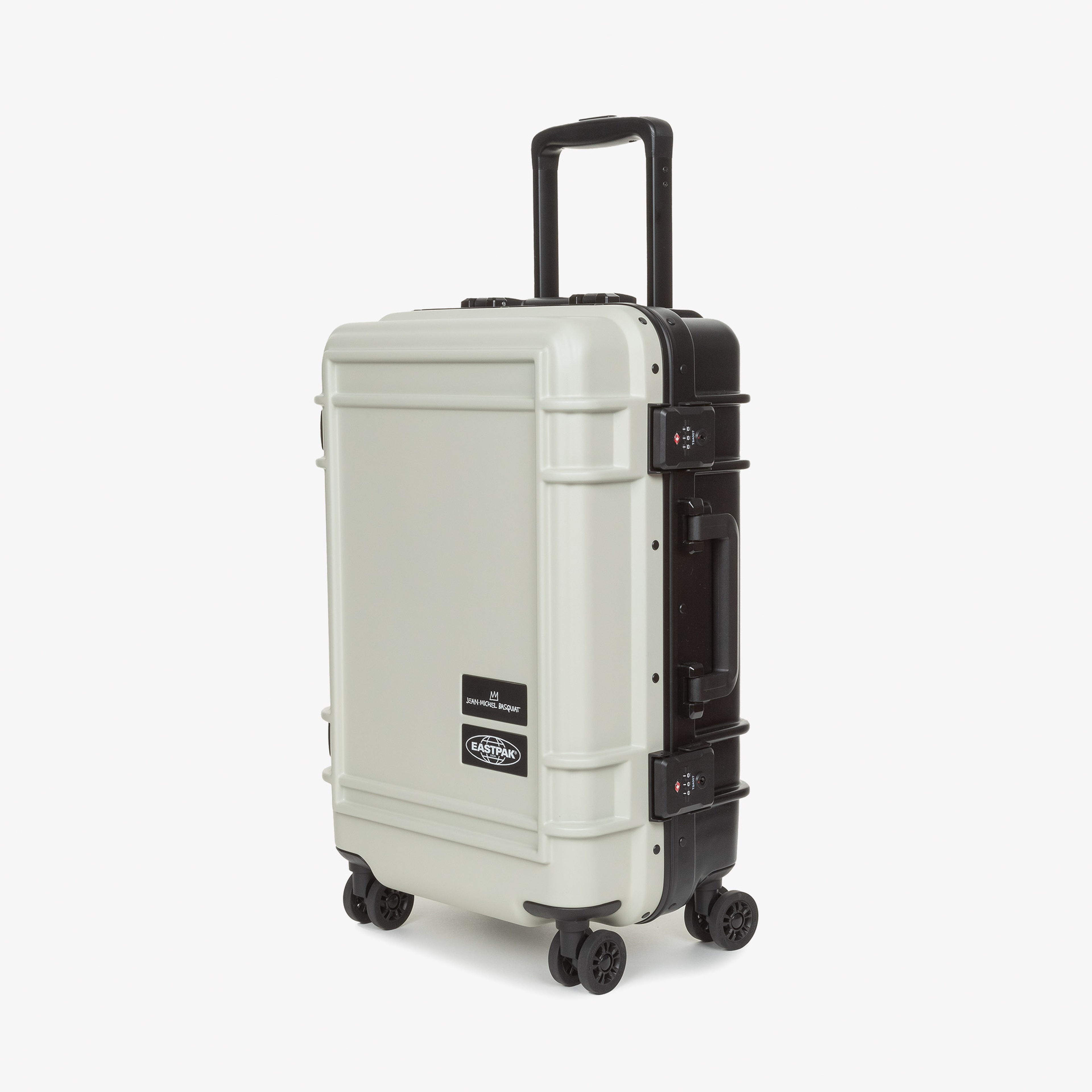 Eastpak X Basquiat R Case Spinner 55cm Unisex Beyaz Valiz