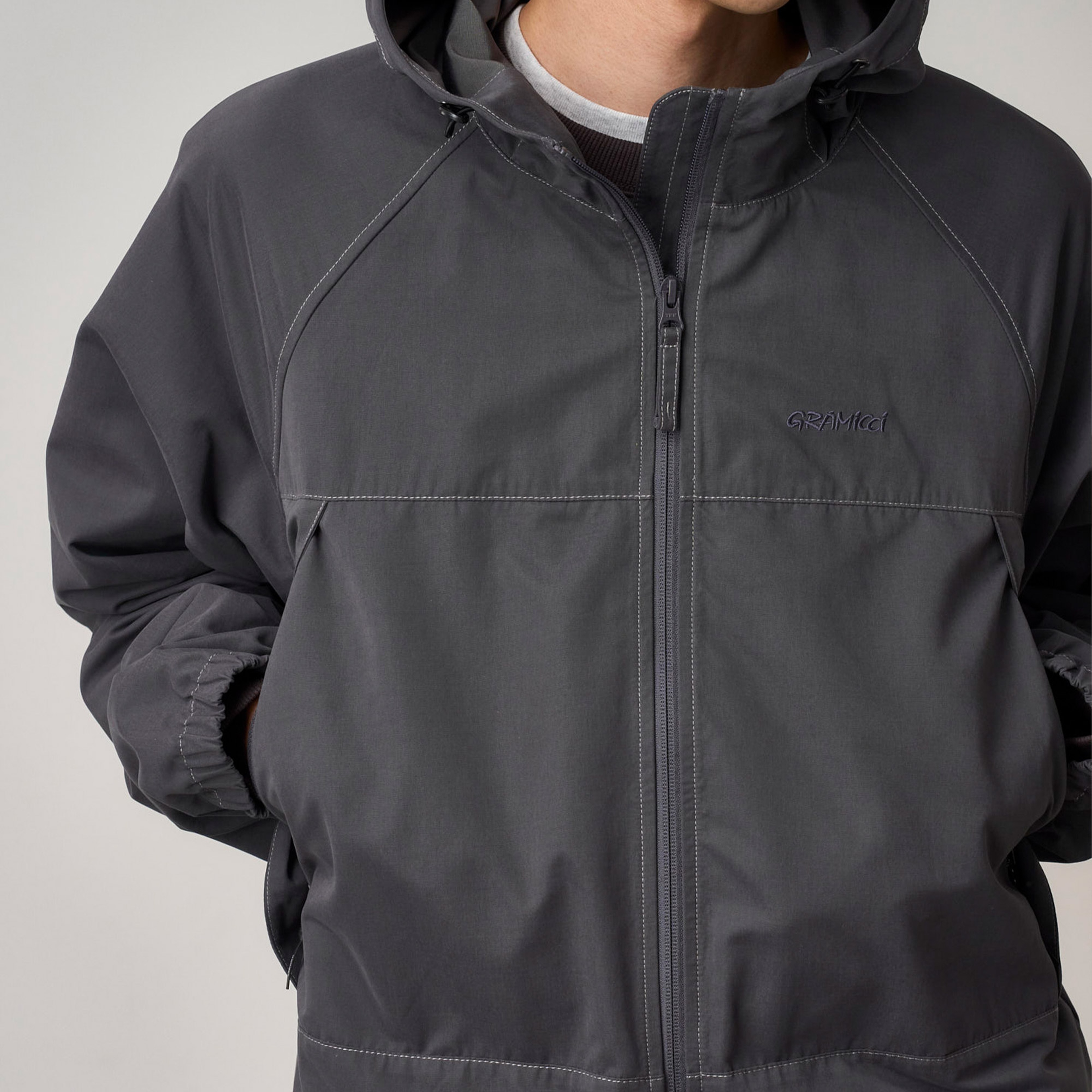 Gramicci Salem Hooded Erkek Mavi Sweatshirt