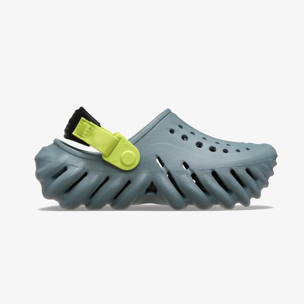 Crocs Echo Clog Çocuk Yeşil Terlik