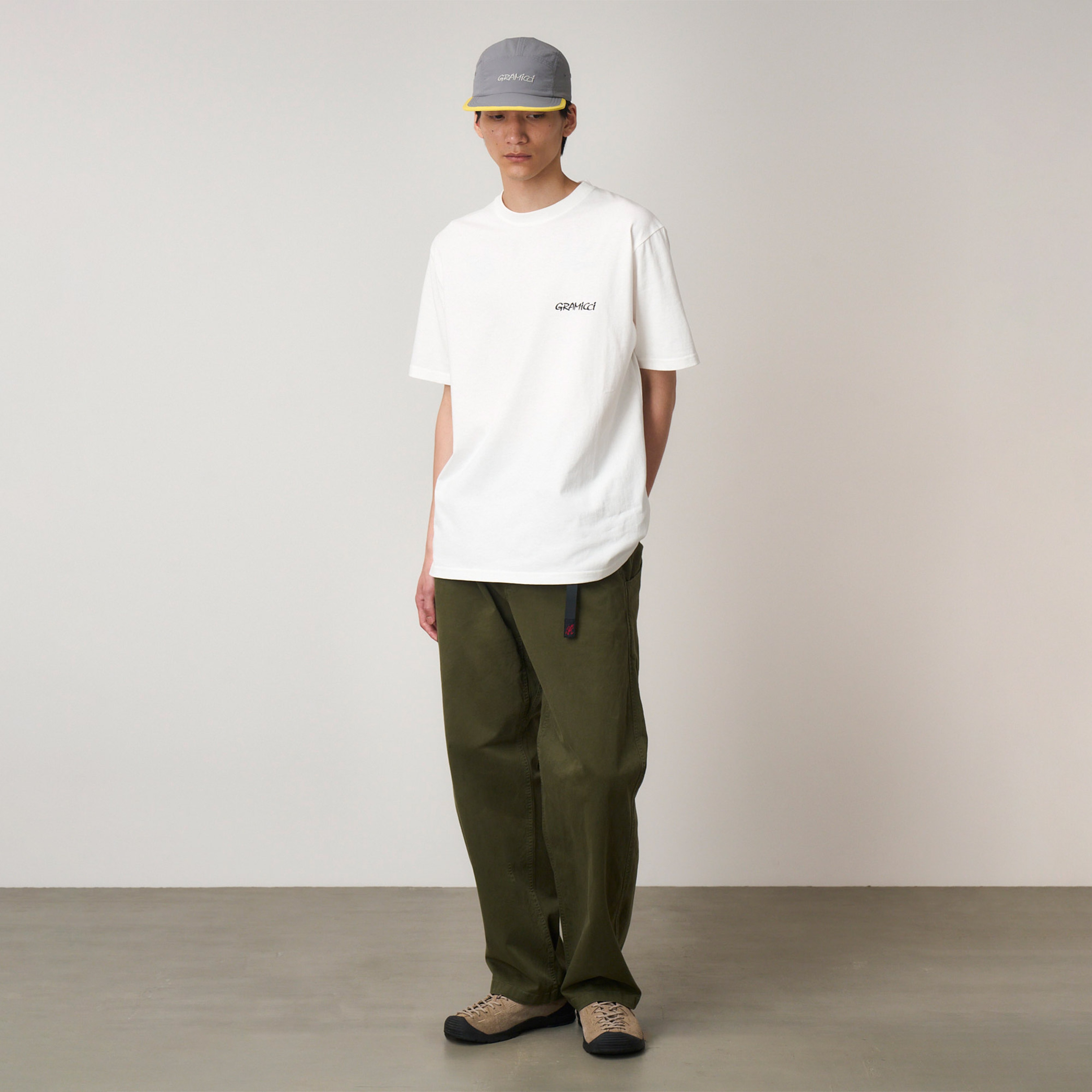 Gramicci Ice Axe Erkek Beyaz T-Shirt