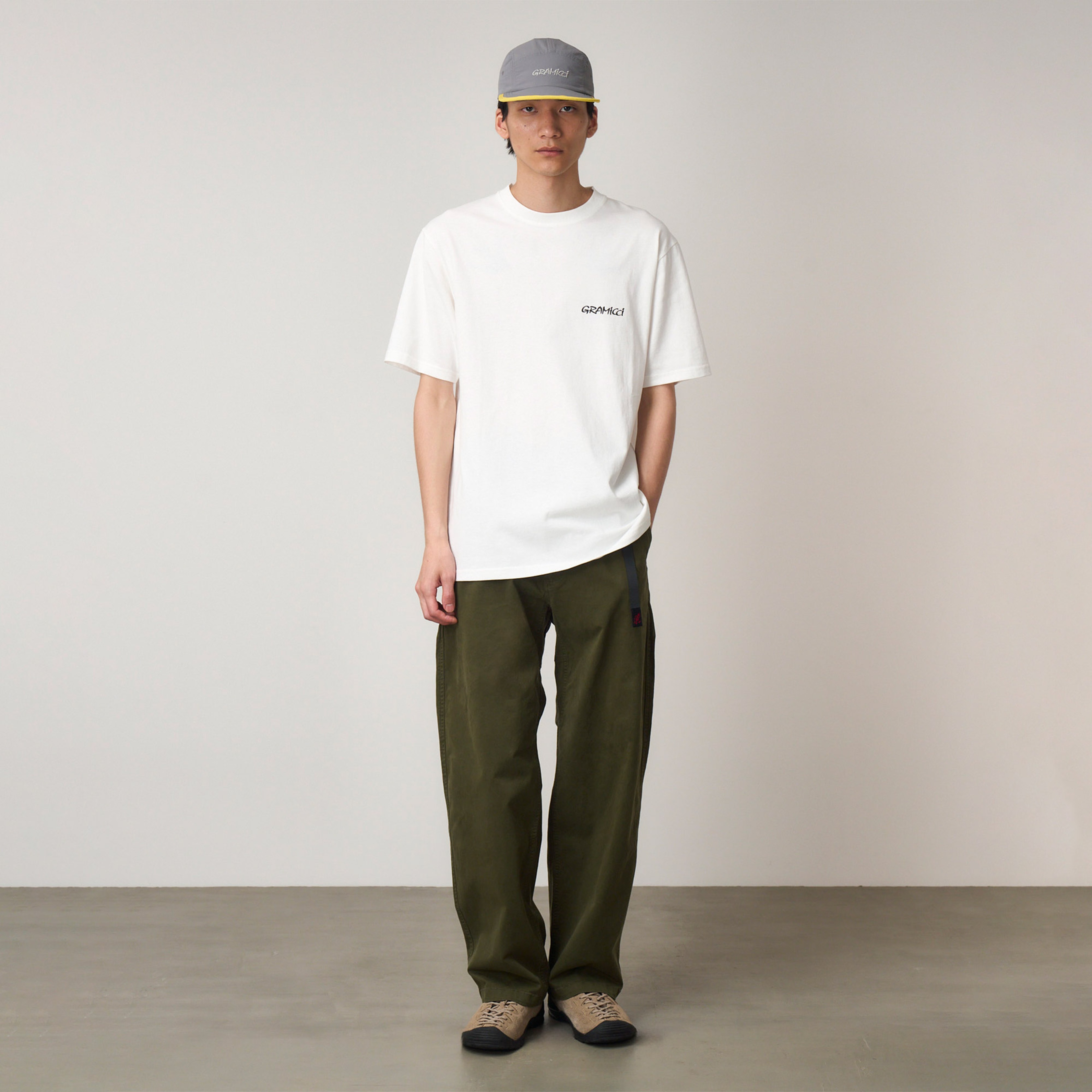 Gramicci Ice Axe Erkek Beyaz T-Shirt