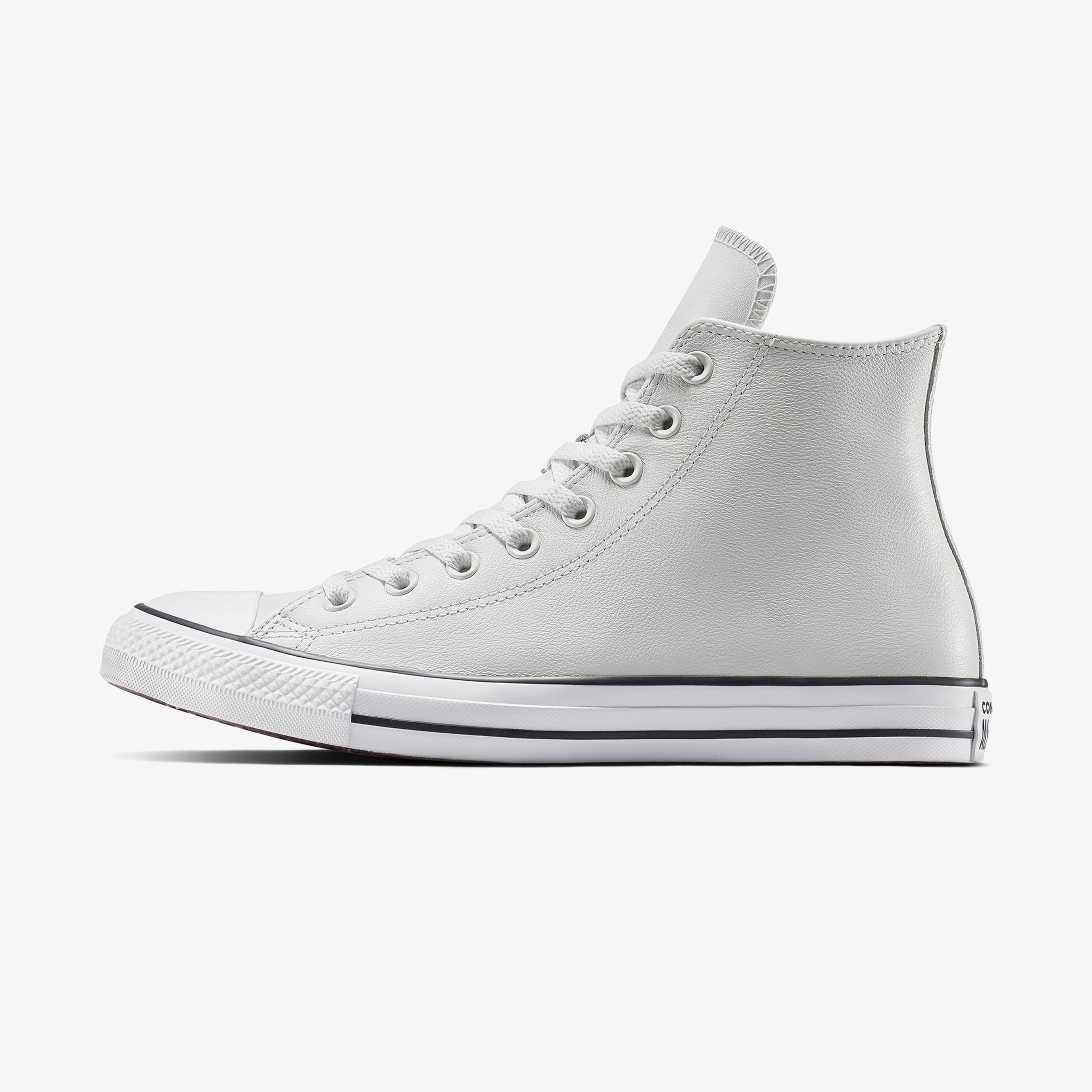 Converse Chuck Taylor All Star Leather Unisex Gri Sneaker