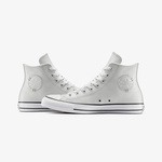 Converse Chuck Taylor All Star Leather Unisex Gri Sneaker